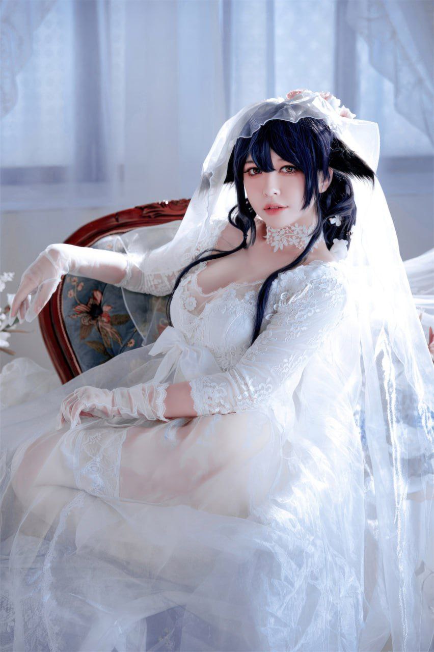 半半子 アズールレーン 吾妻花嫁 コスプレ