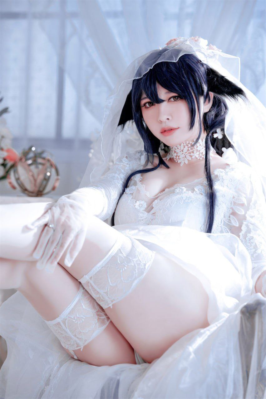半半子 アズールレーン 吾妻花嫁 コスプレ