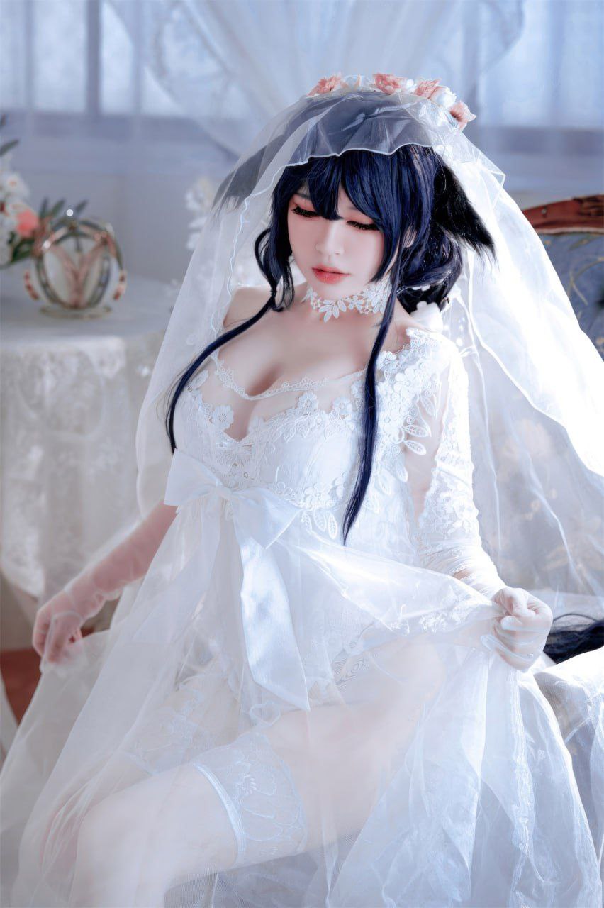 半半子 アズールレーン 吾妻花嫁 コスプレ