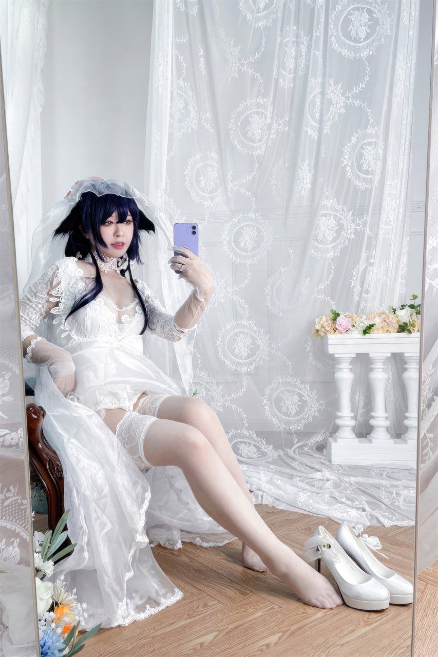 半半子 アズールレーン 吾妻花嫁 コスプレ