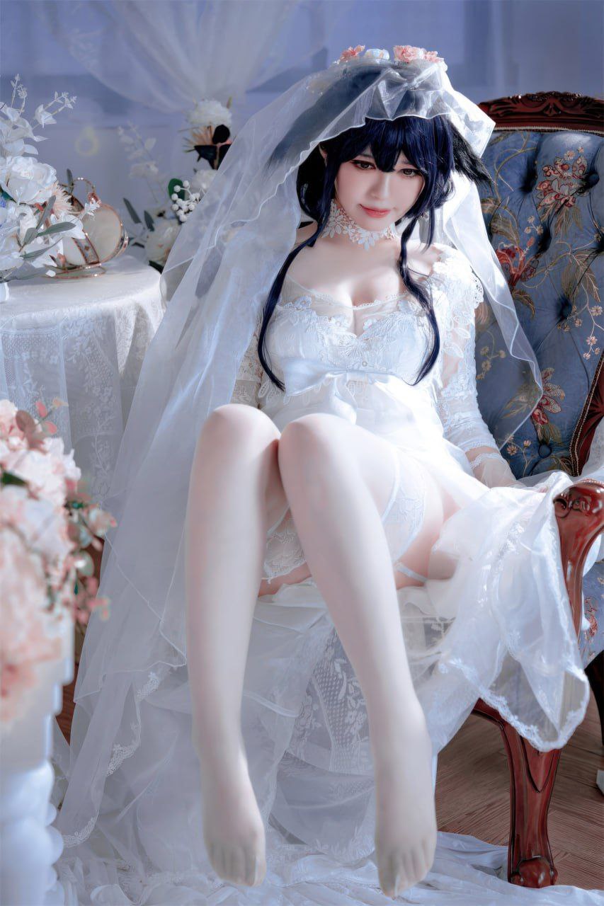 半半子 アズールレーン 吾妻花嫁 コスプレ