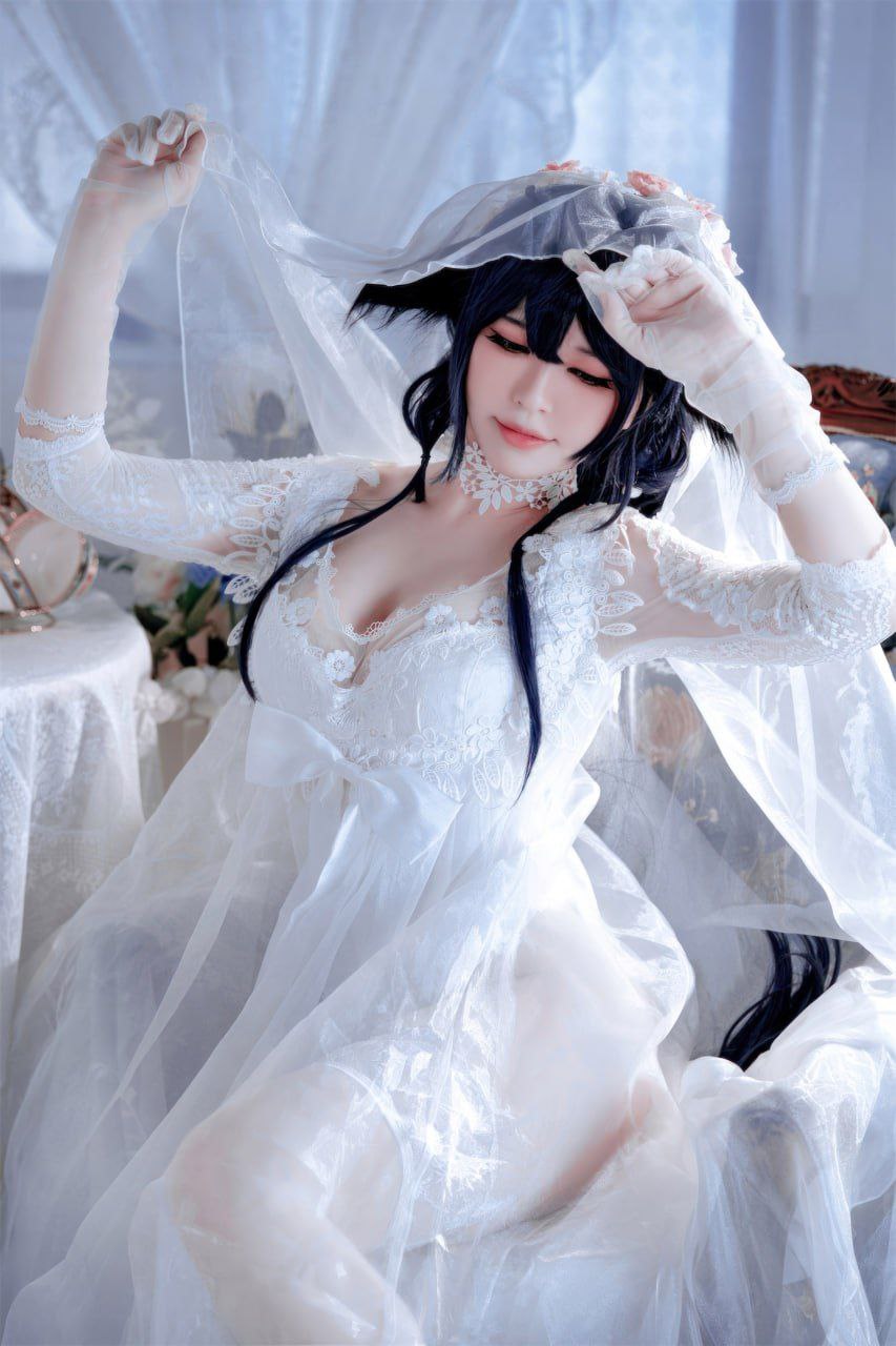 半半子 アズールレーン 吾妻花嫁 コスプレ