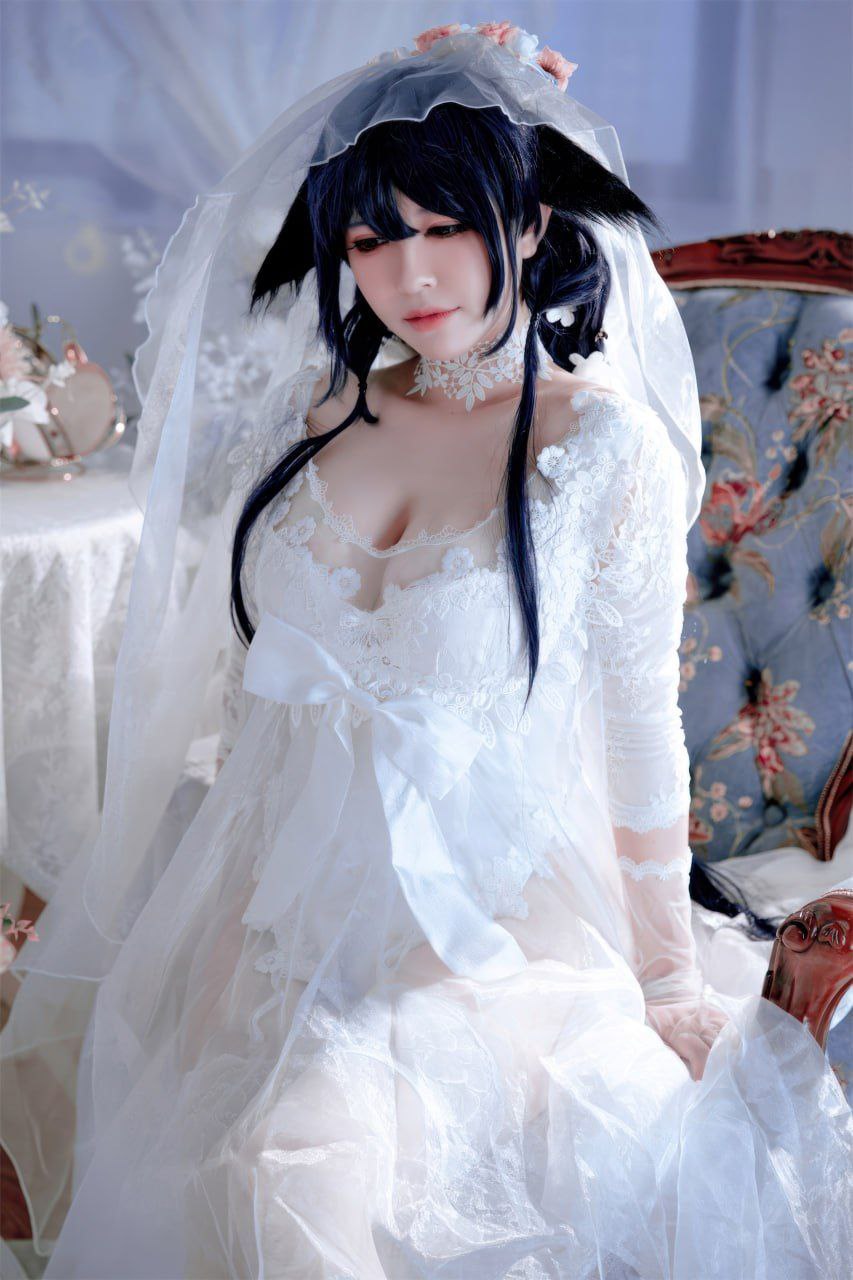 半半子 アズールレーン 吾妻花嫁 コスプレ
