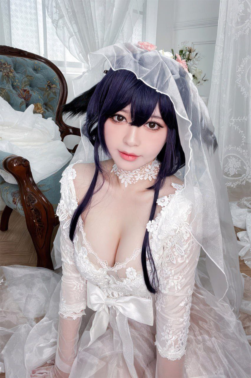 Ban Ban Zi 아주르 레인 아즈마 신부 코스프레