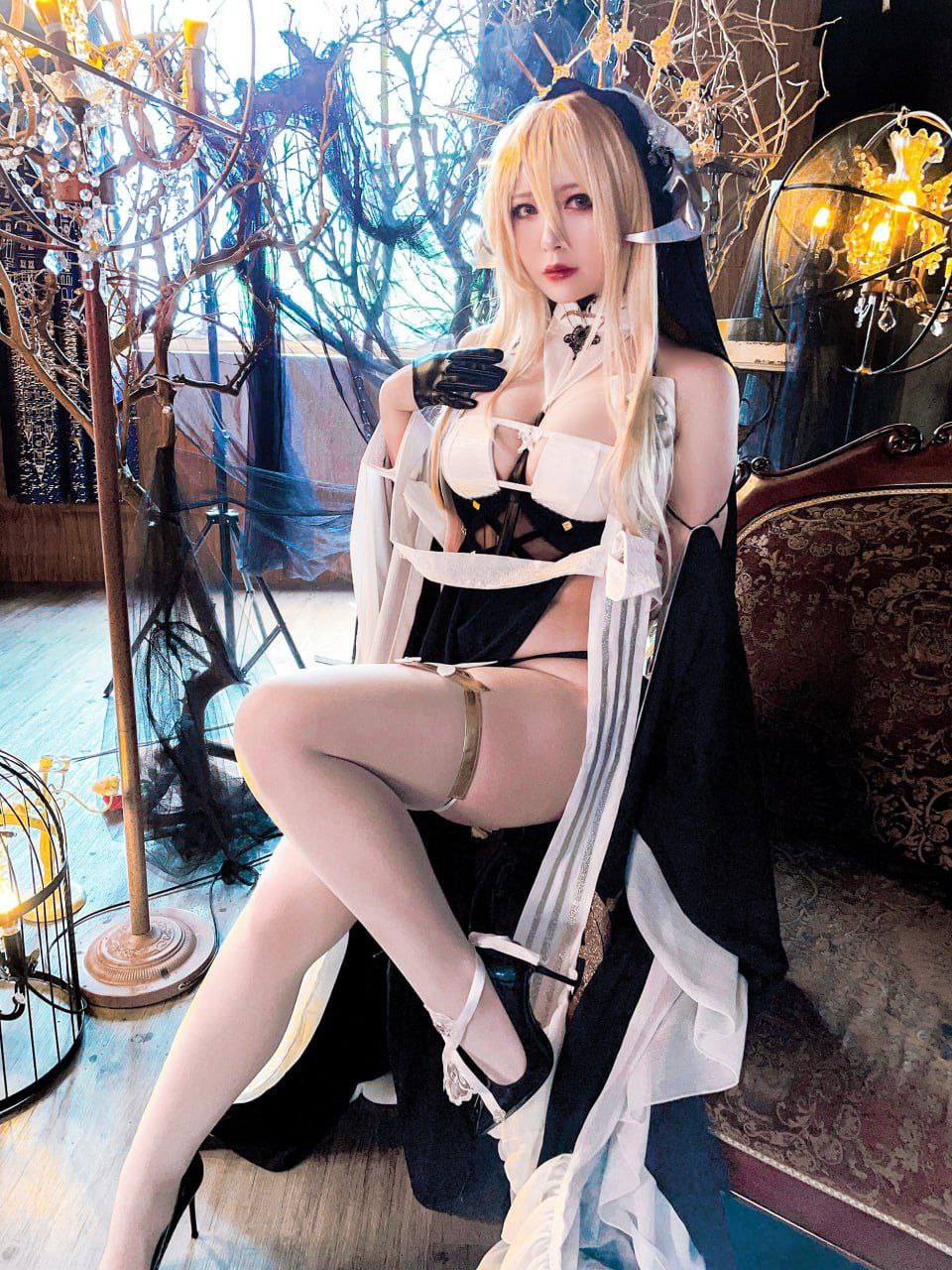 半半子 アズールレーン 怨仇 コスプレ