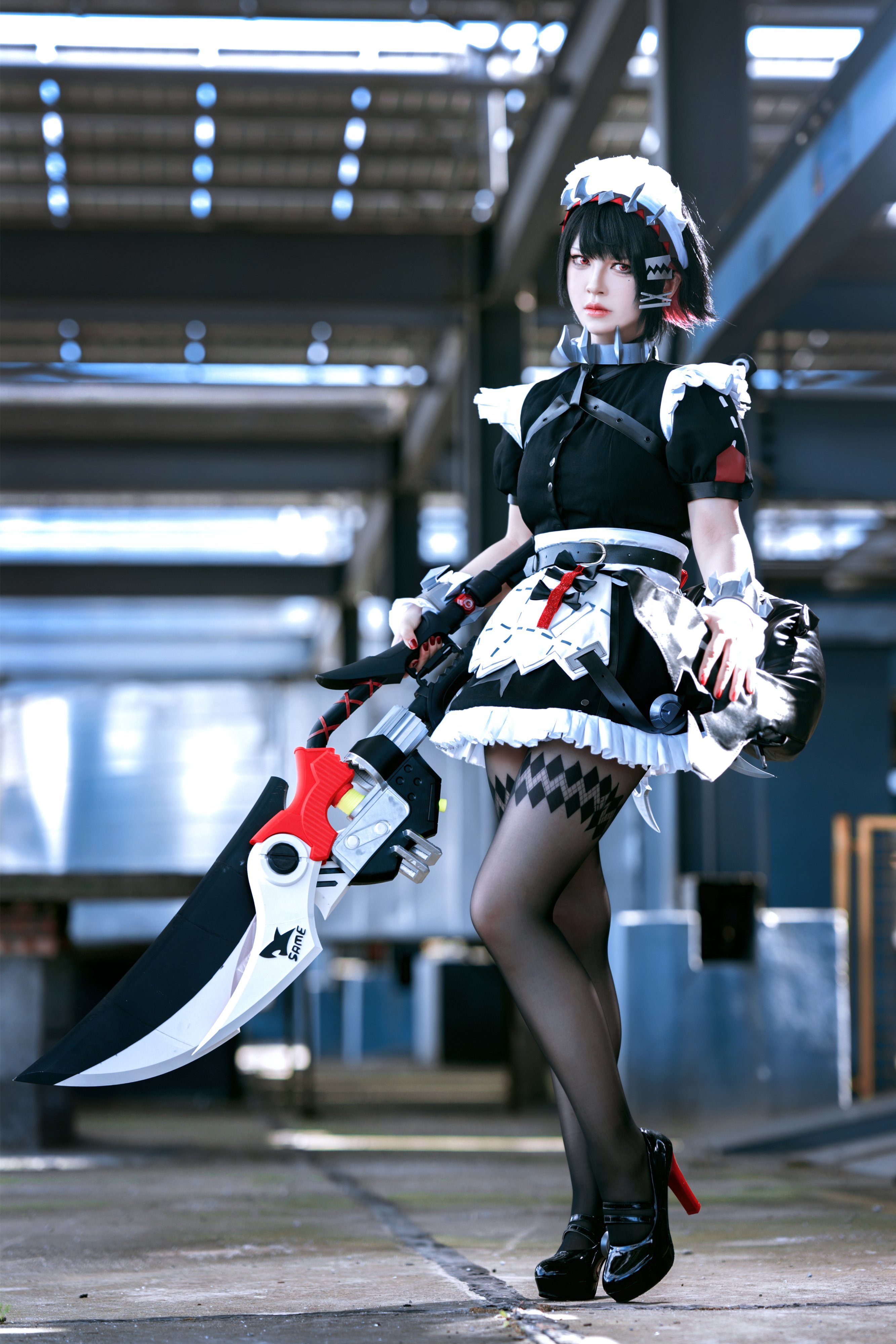 Ban Ban Zi Zenless Zone Zero Shark Girl Cosplay 48P