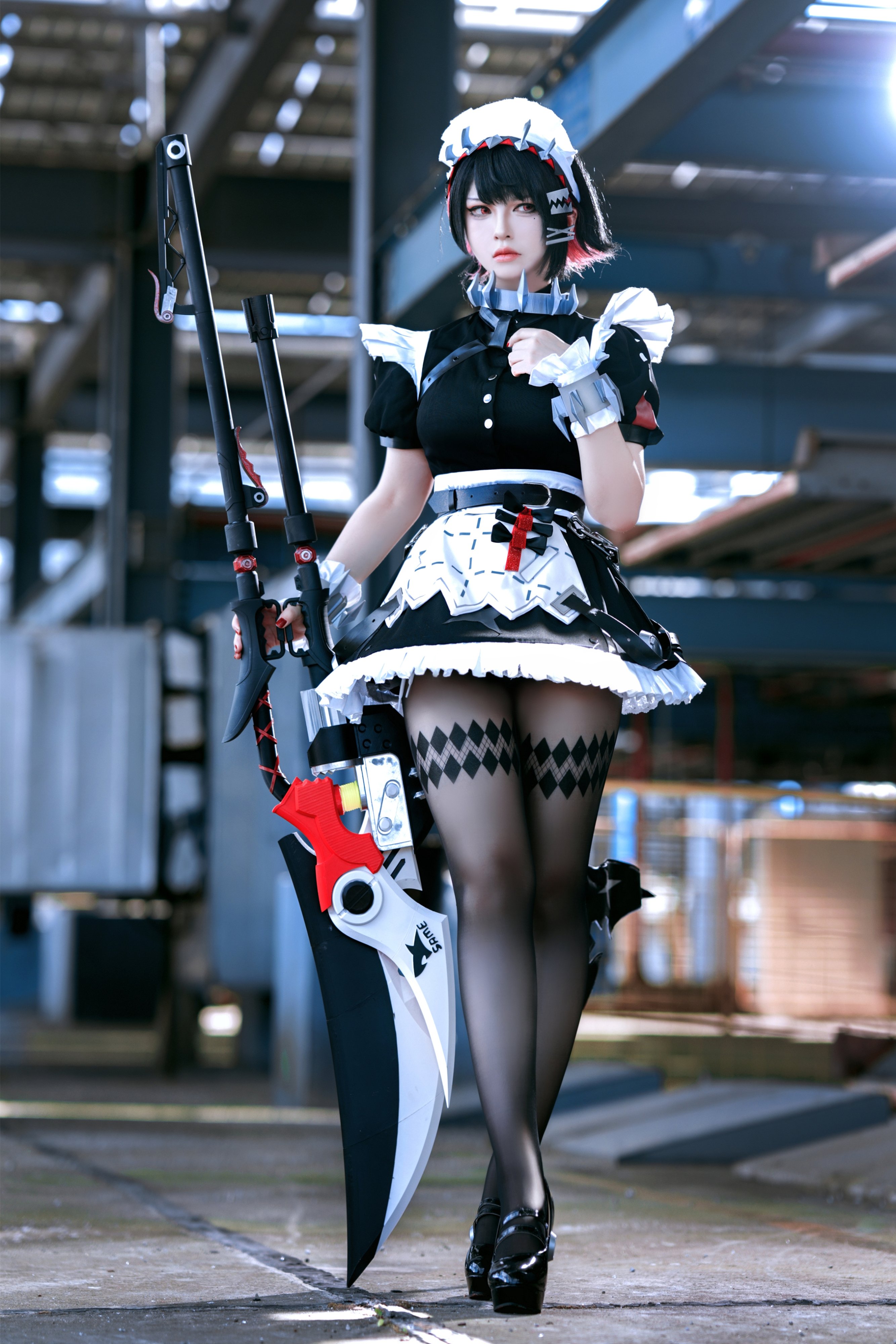 Ban Ban Zi Zenless Zone Zero Shark Girl Cosplay 48P