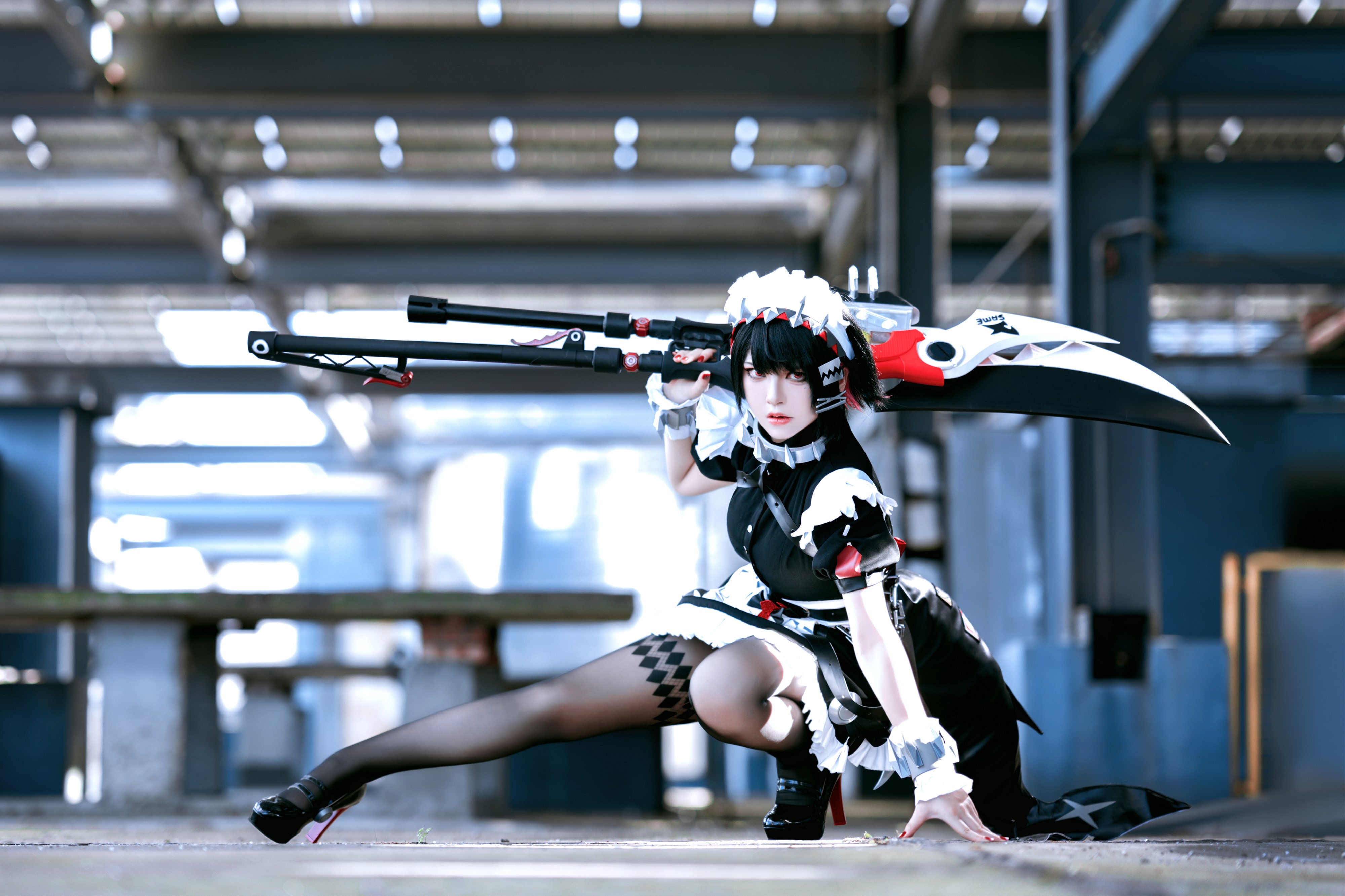 Ban Ban Zi Zenless Zone Zero Shark Girl Cosplay 48P