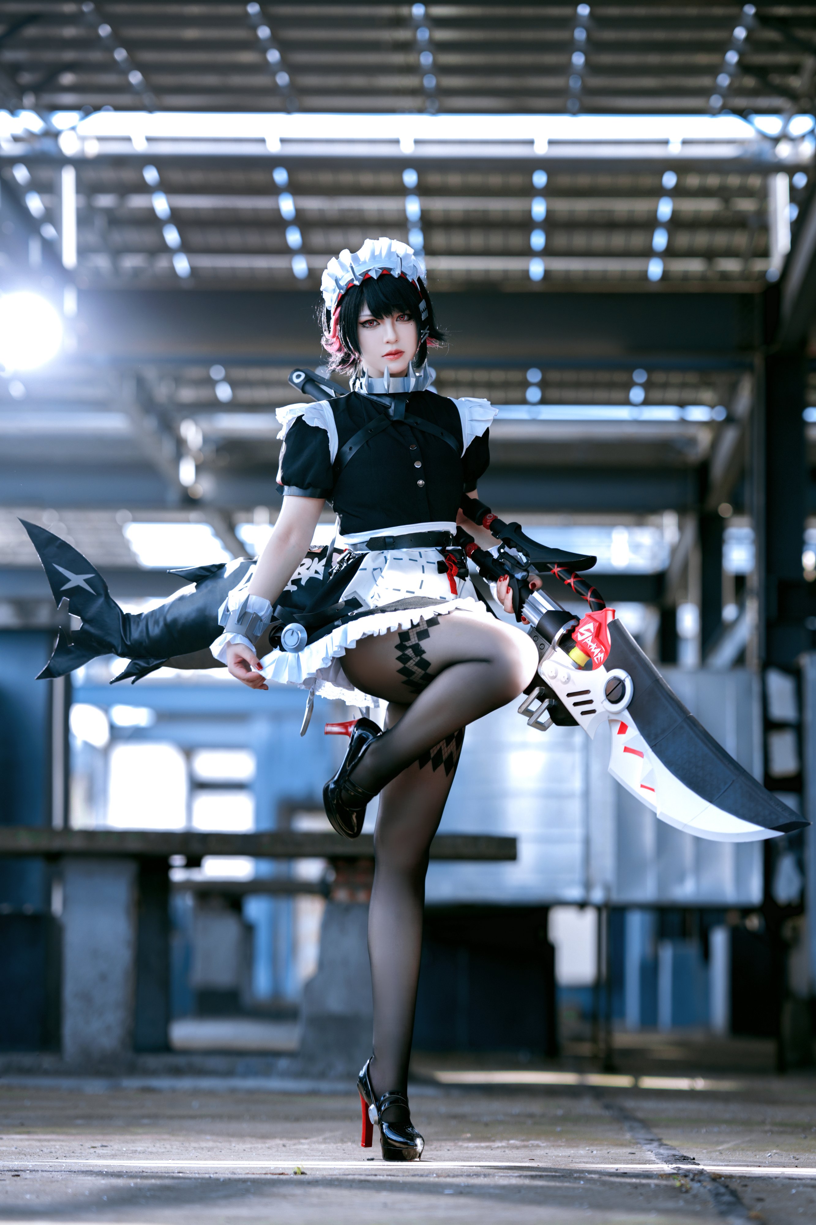 半半子 絕區零鯊魚妹 Cosplay 48P