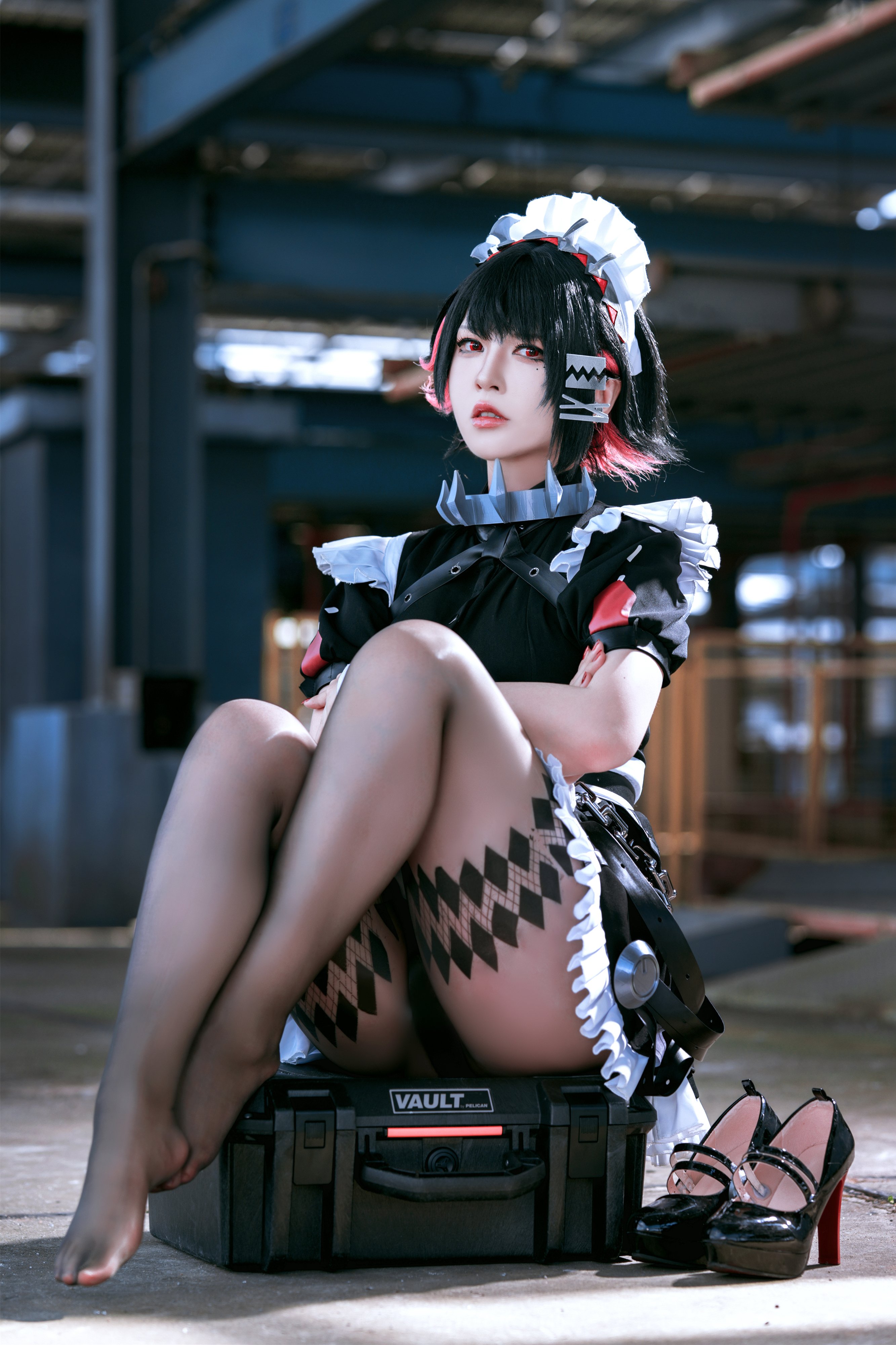 Ban Ban Zi Zenless Zone Zero Shark Girl Cosplay 48P