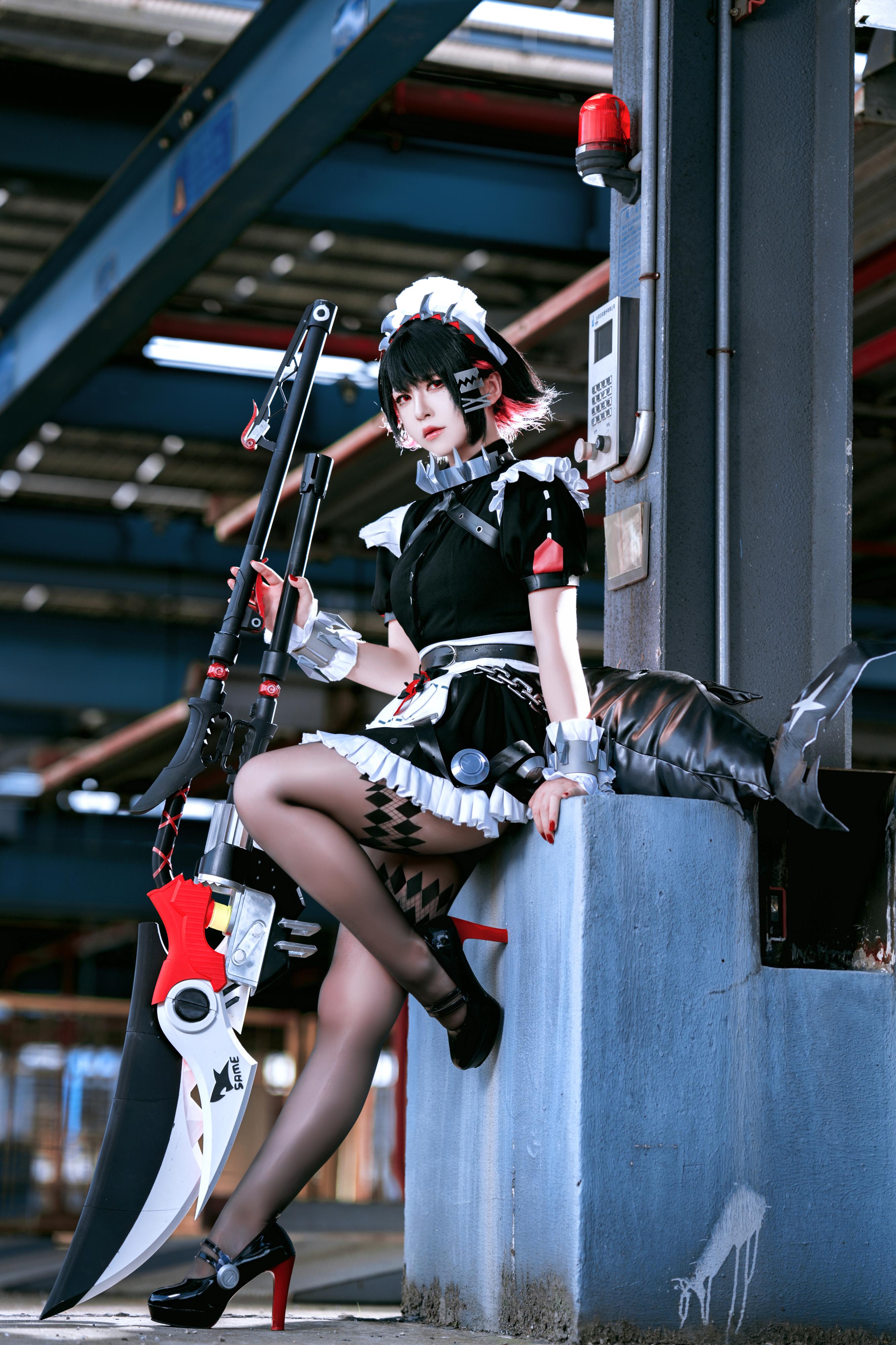 Ban Ban Zi Zenless Zone Zero Shark Girl Cosplay 48P