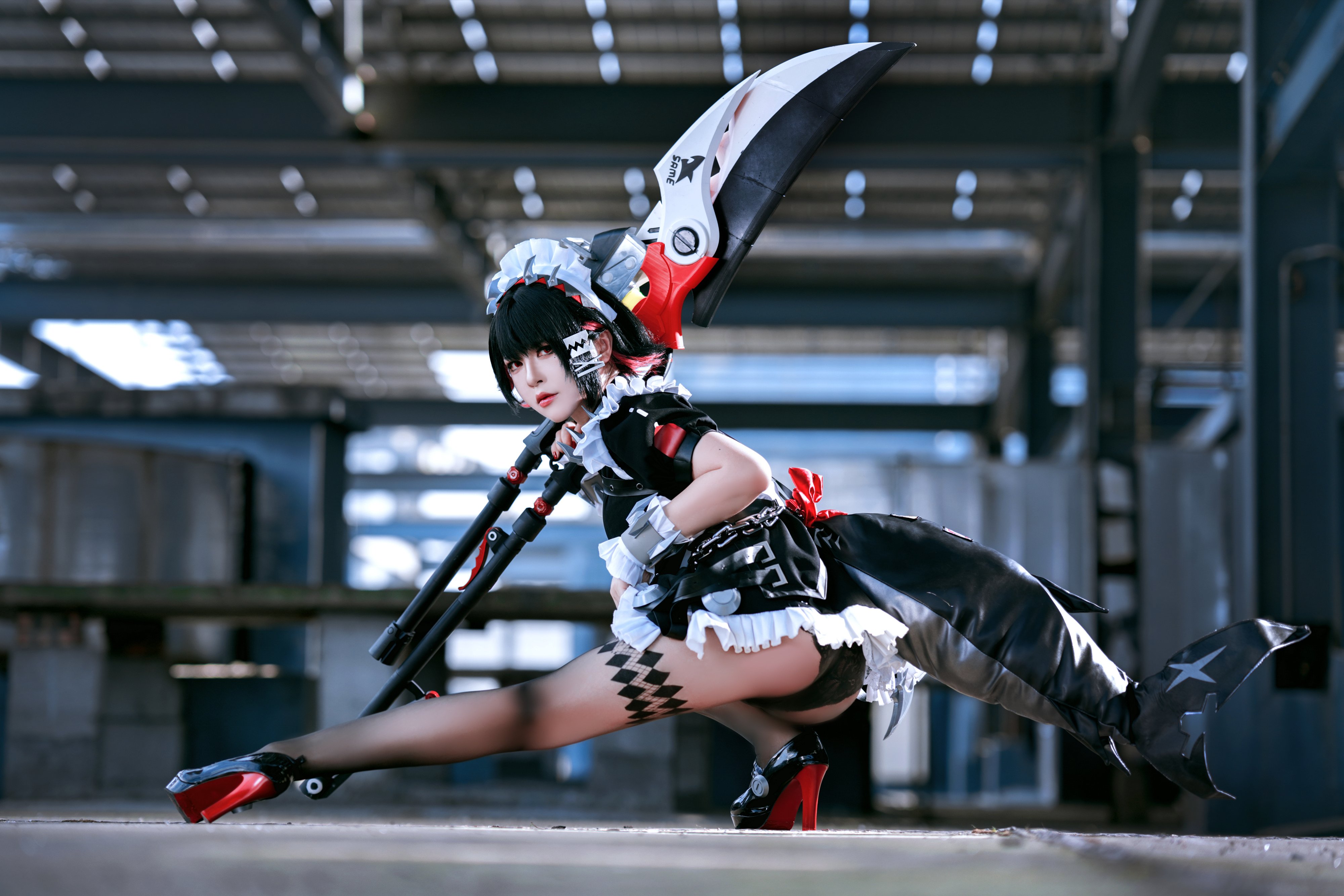 Ban Ban Zi Zenless Zone Zero Shark Girl Cosplay 48P