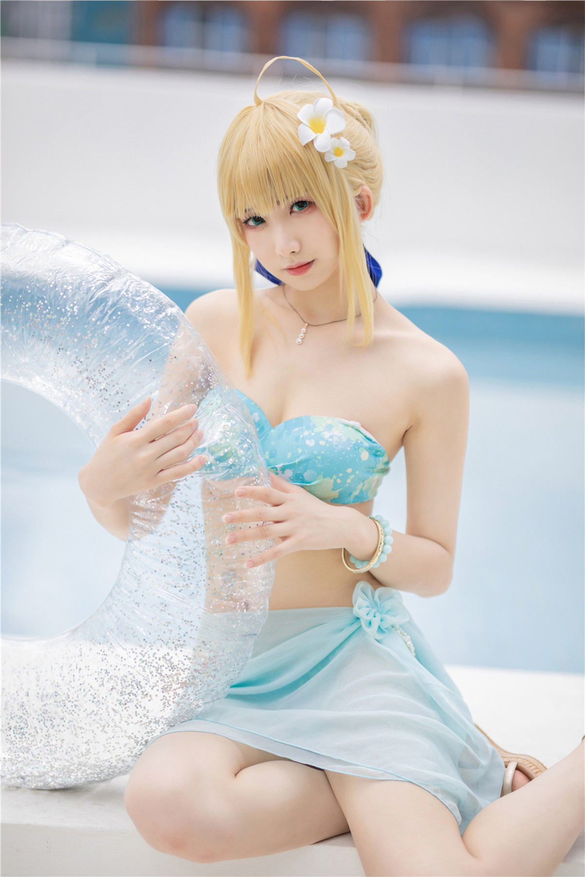コスプレ フウキョウキョウブイ アルトリア・ペンドラゴン 水着
