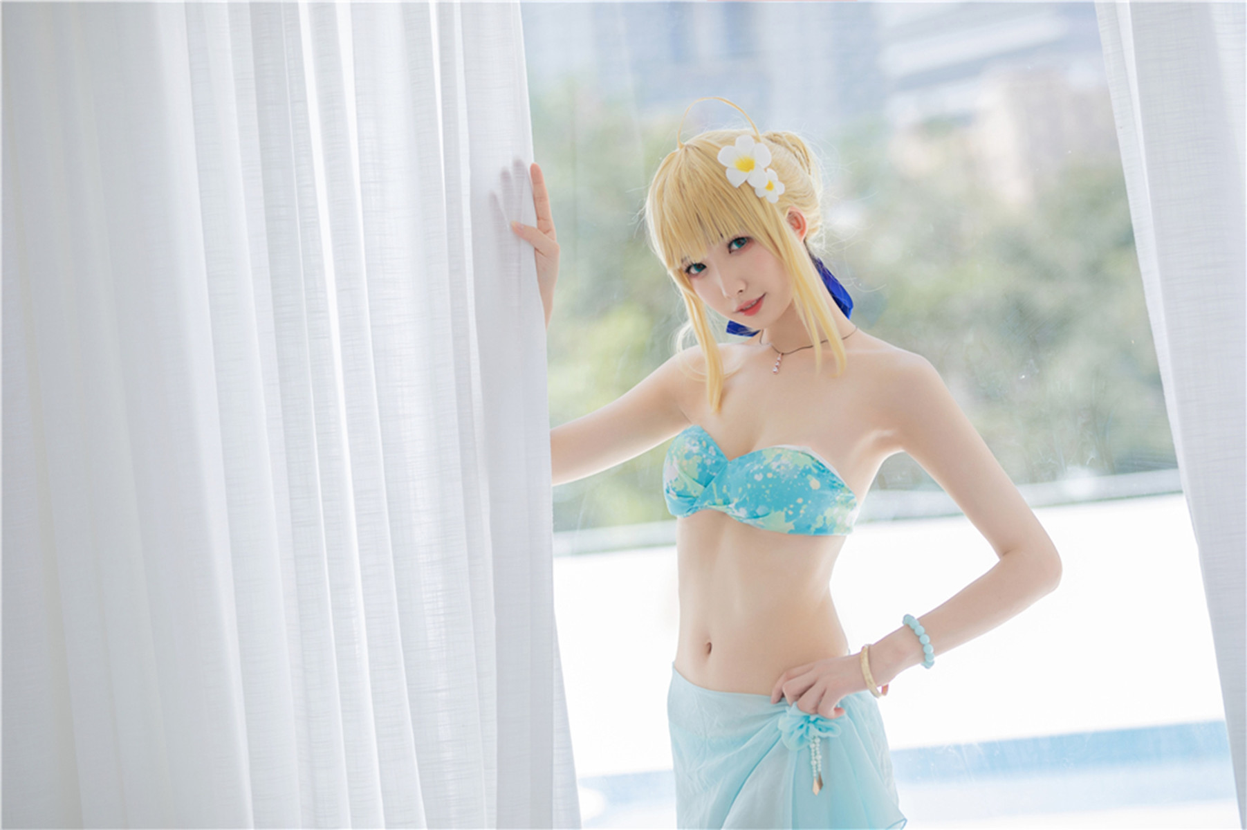コスプレ フウキョウキョウブイ アルトリア・ペンドラゴン 水着