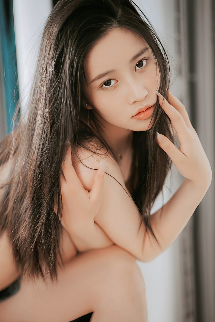 Niannian Nnian 晴天 デニムショーツ写真セット