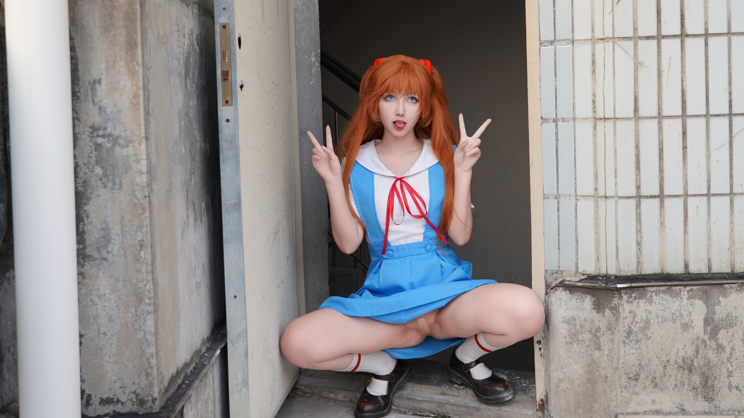Cosplay Jiao Rou Ji Walküre - Asuka