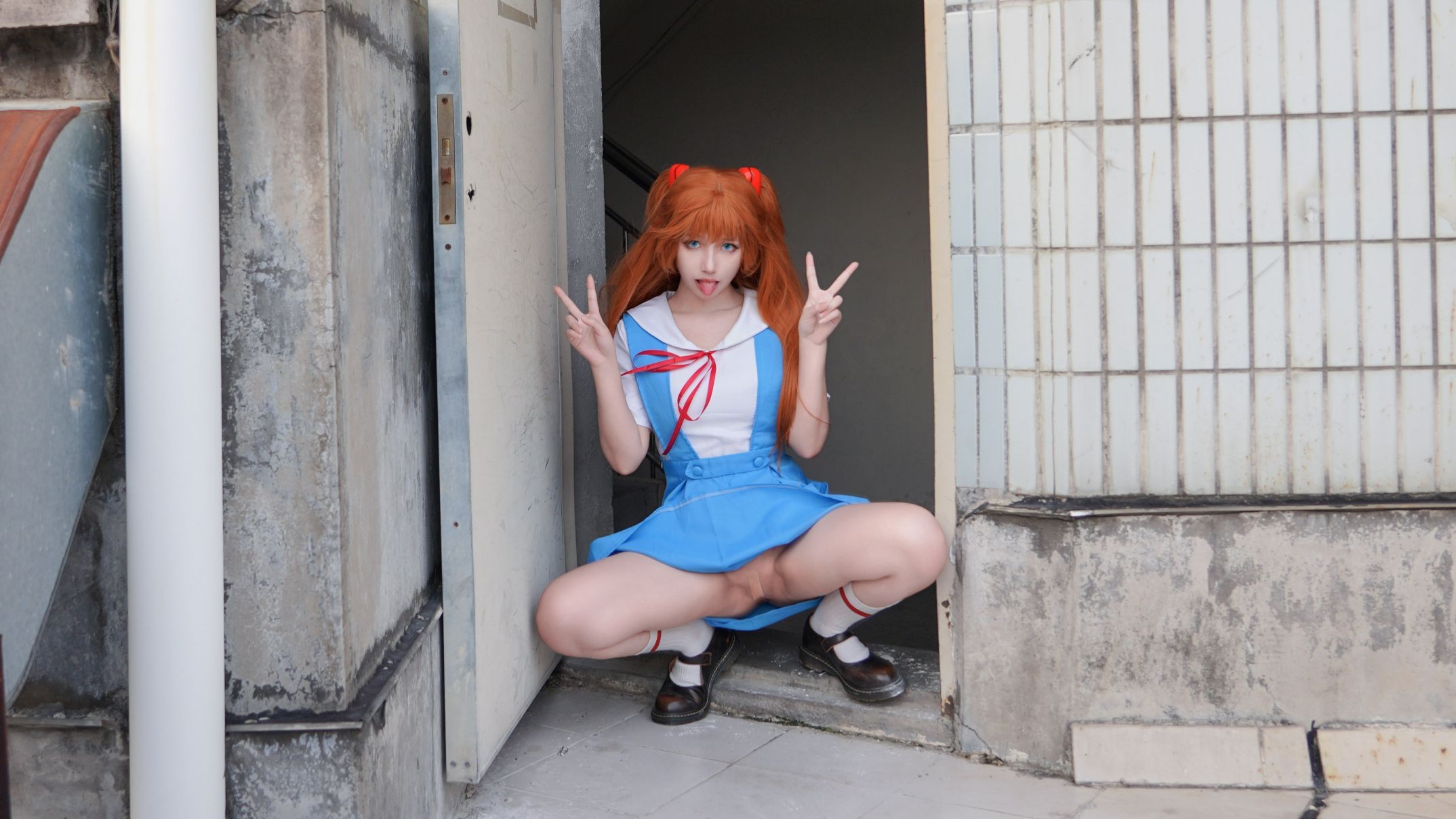Cosplay Jiao Rou Ji Walküre - Asuka
