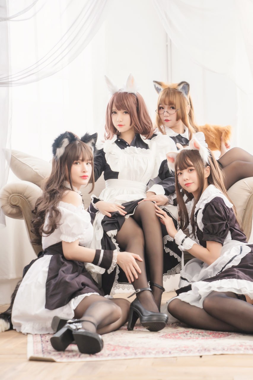 Yoko Takatsuka - Ono no Imoko W - Shirogane Saki - Mae Yu rr - Bốn Người Bạn Gái 176P