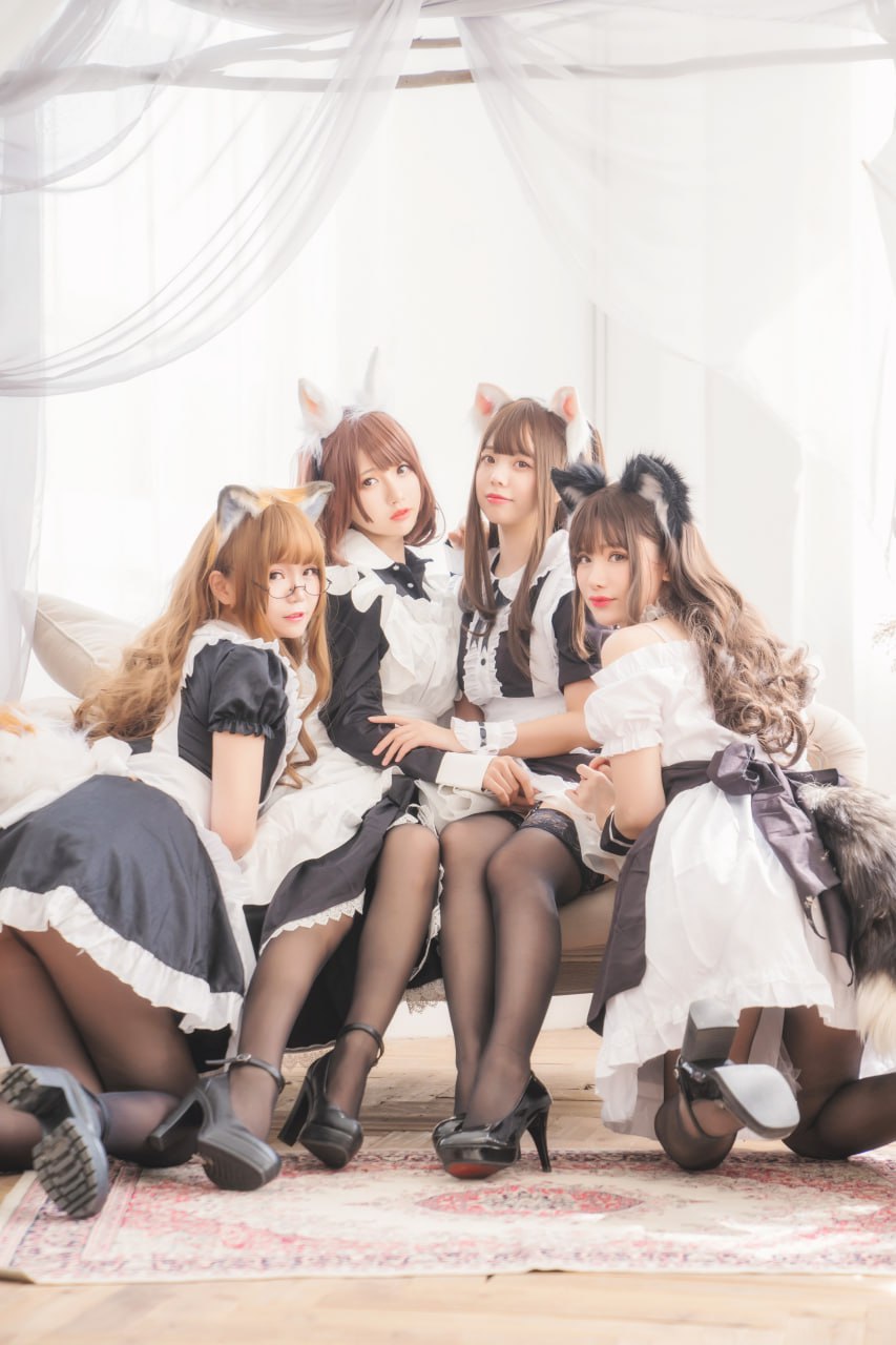 Yoko Takatsuka - Ono no Imoko W - Shirogane Saki - Mae Yu rr - Bốn Người Bạn Gái 176P