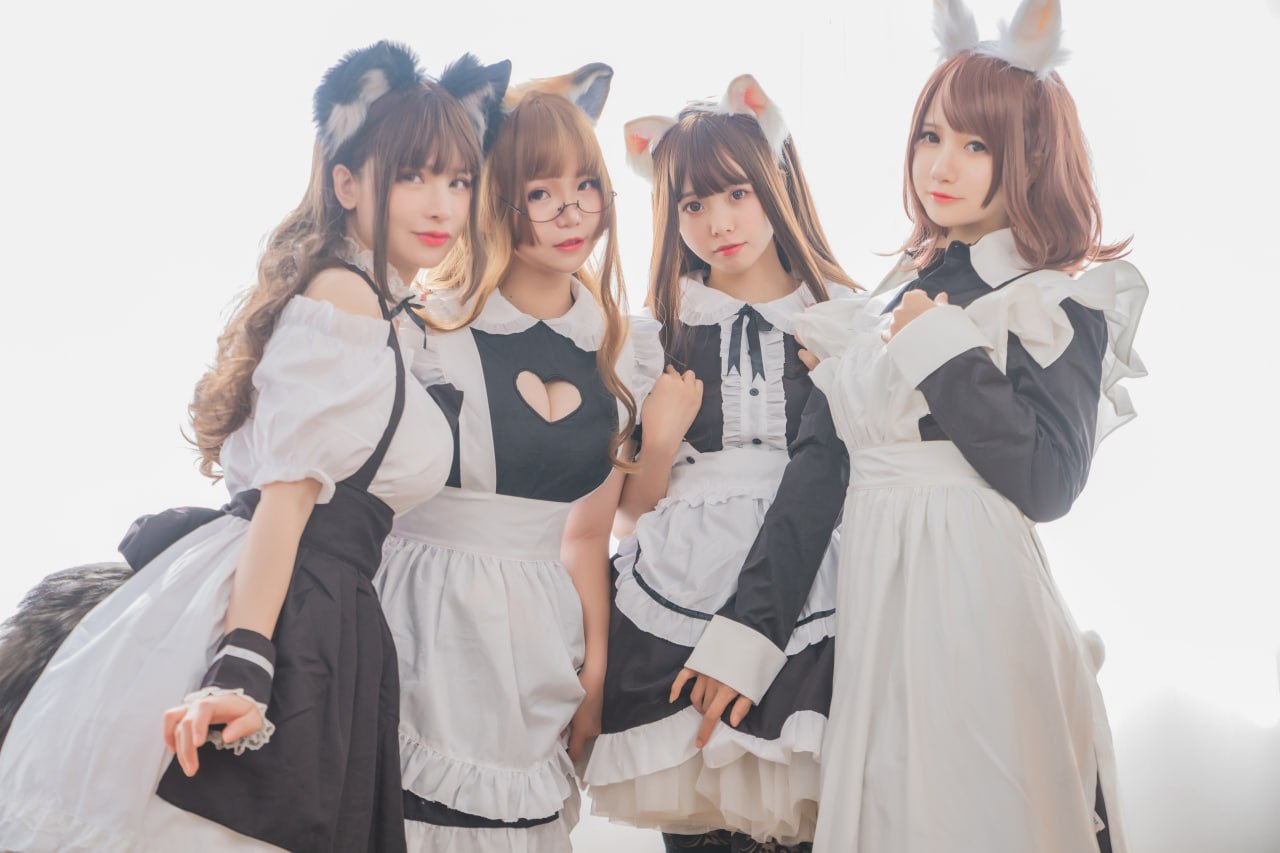 Yoko Takatsuka - Ono no Imoko W - Shirogane Saki - Mae Yu rr - Bốn Người Bạn Gái 176P