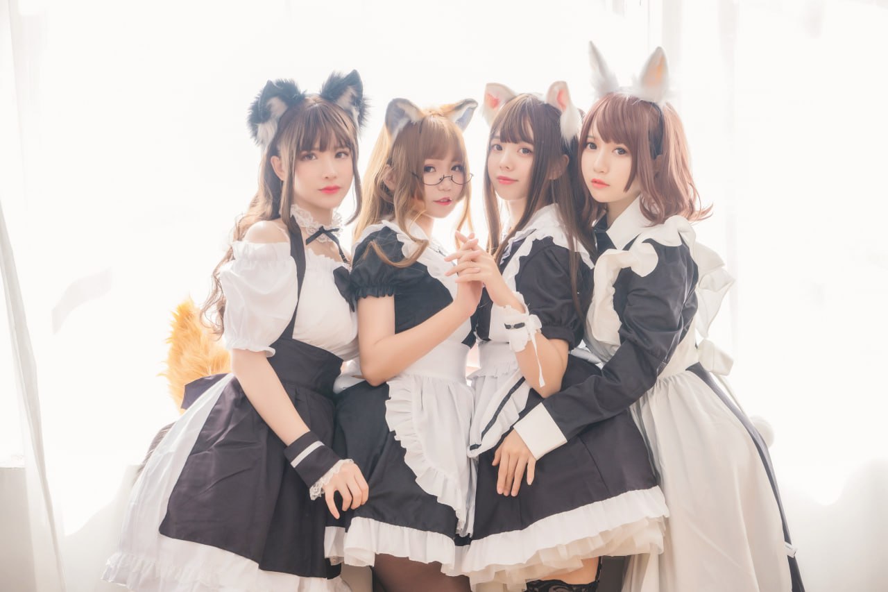 Yoko Takatsuka - Ono no Imoko W - Shirogane Saki - Mae Yu rr - Bốn Người Bạn Gái 176P