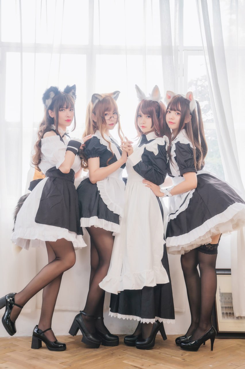 Yoko Takatsuka - Ono no Imoko W - Shirogane Saki - Mae Yu rr - Bốn Người Bạn Gái 176P