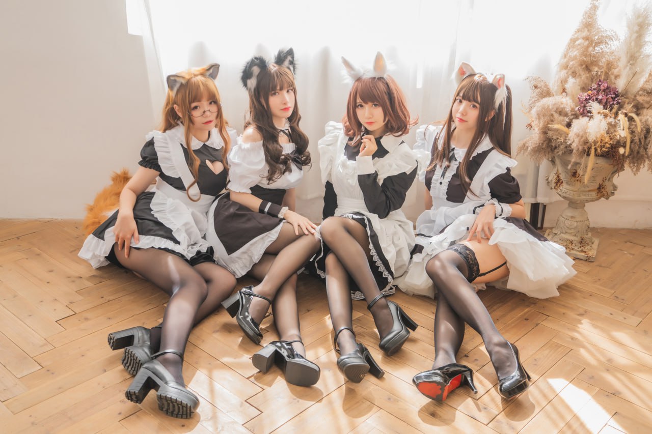Yoko Takatsuka - Ono no Imoko W - Shirogane Saki - Mae Yu rr - Bốn Người Bạn Gái 176P