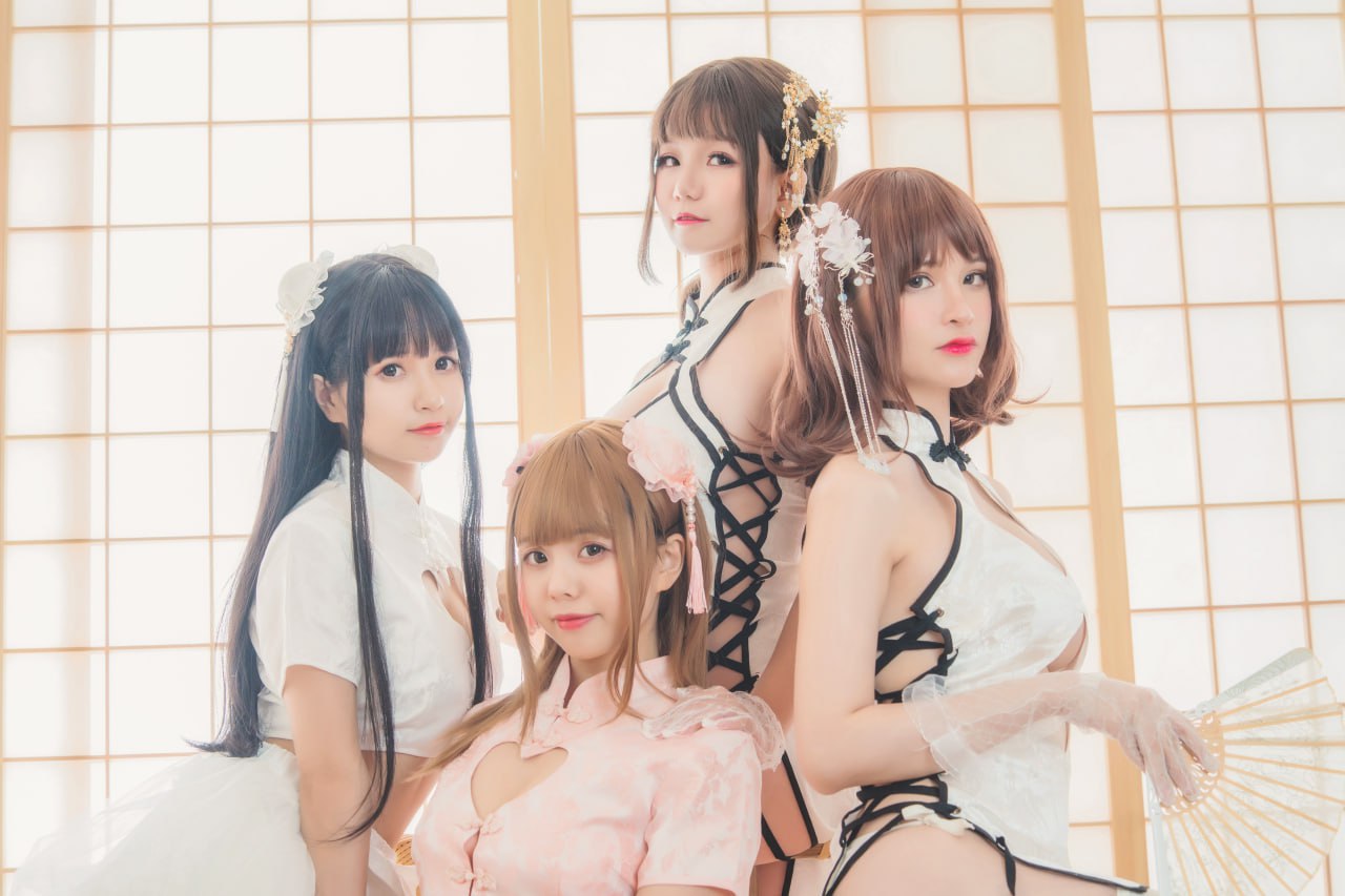 Yoko宅夏-小野妹子W-プラチナサキ-前羽rr-四人彼女176 P