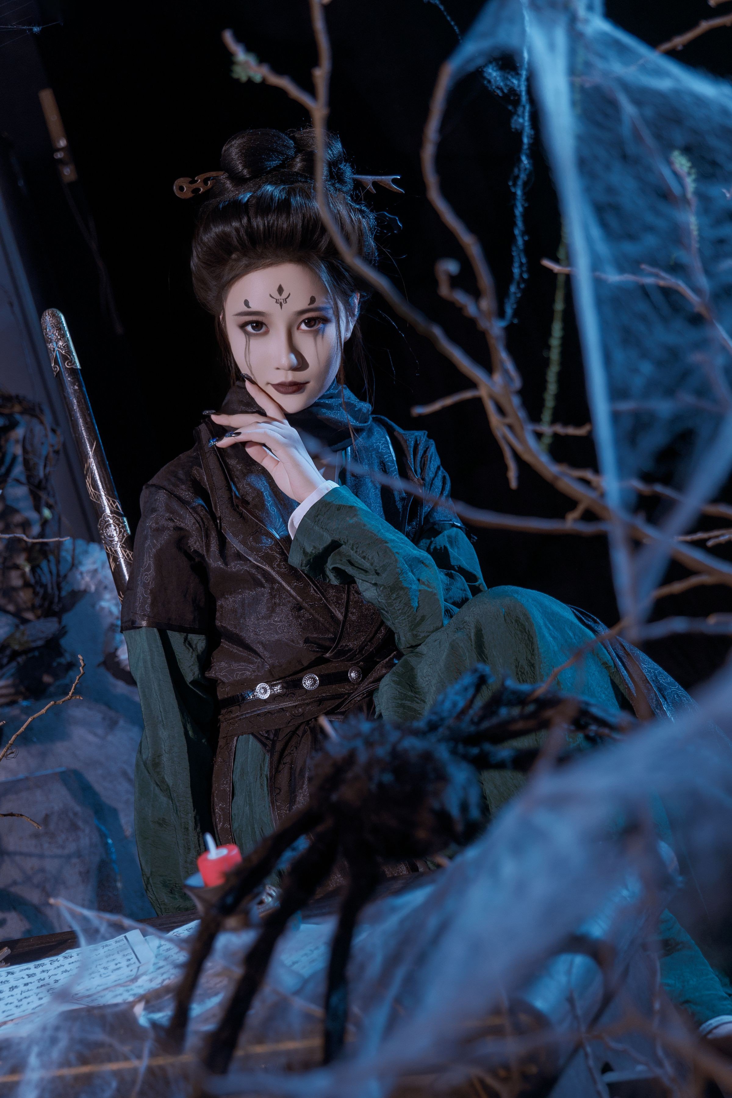 年年Nnian 黑神話悟空四妹Cosplay 80P