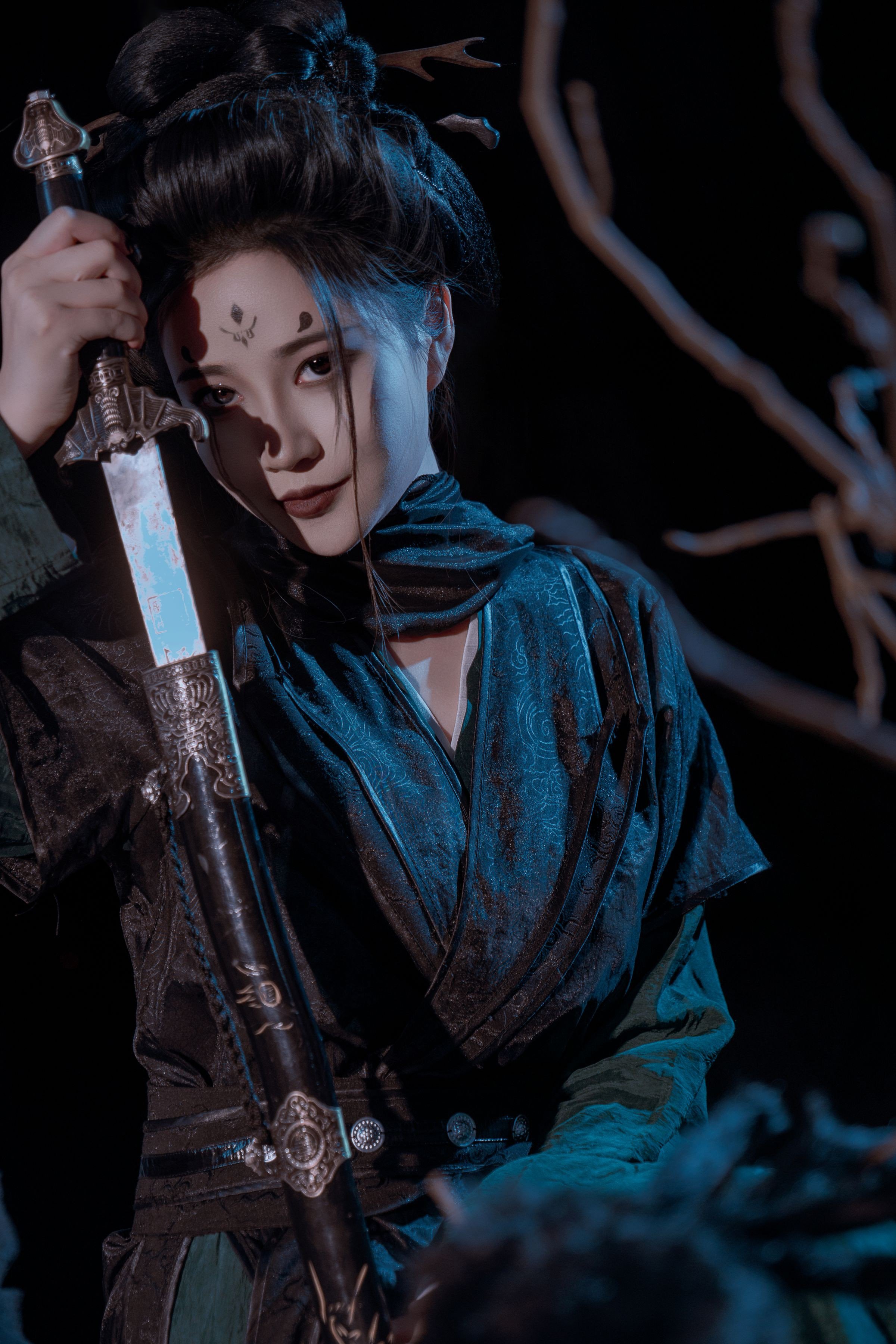 年年Nnian 黑神話悟空四妹Cosplay 80P