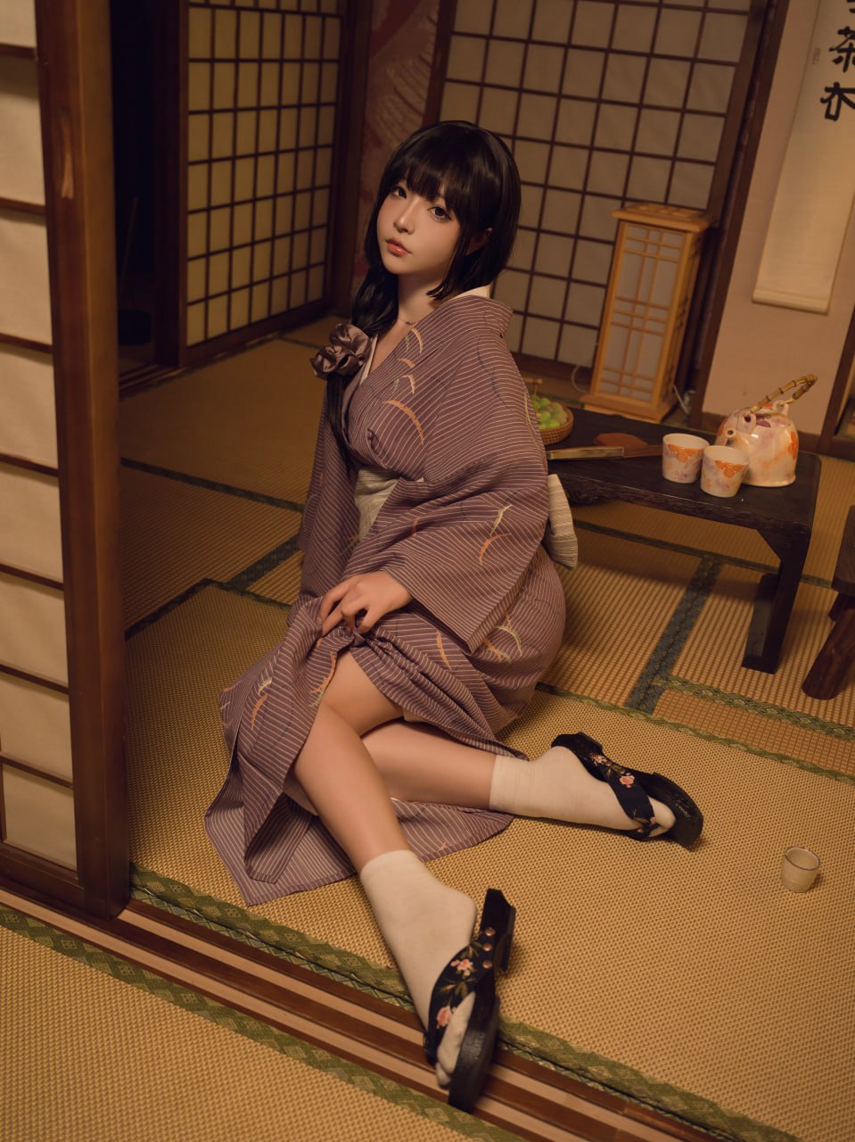 コスプレ ユウフイ - 独占 ブラック・ウィドウ 135P1V