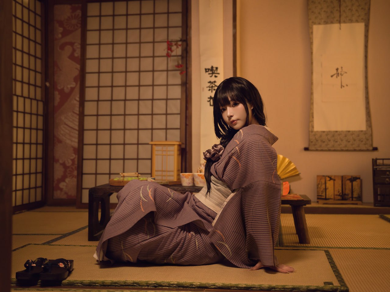 コスプレ ユウフイ - 独占 ブラック・ウィドウ 135P1V