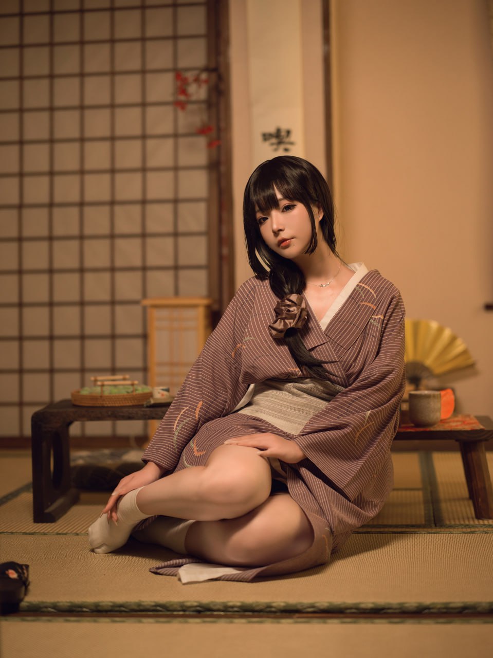コスプレ ユウフイ - 独占 ブラック・ウィドウ 135P1V