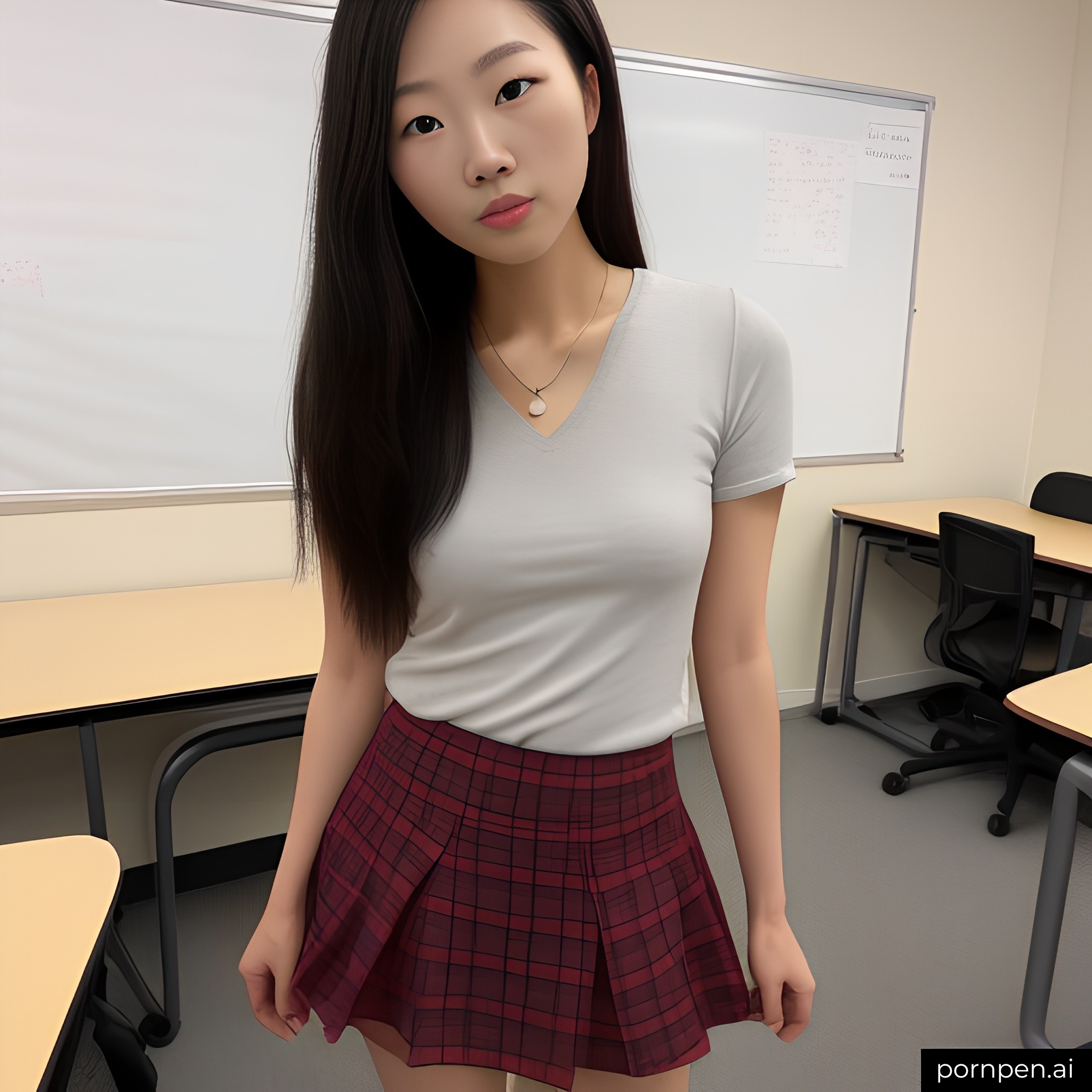 Korean students - AI generated