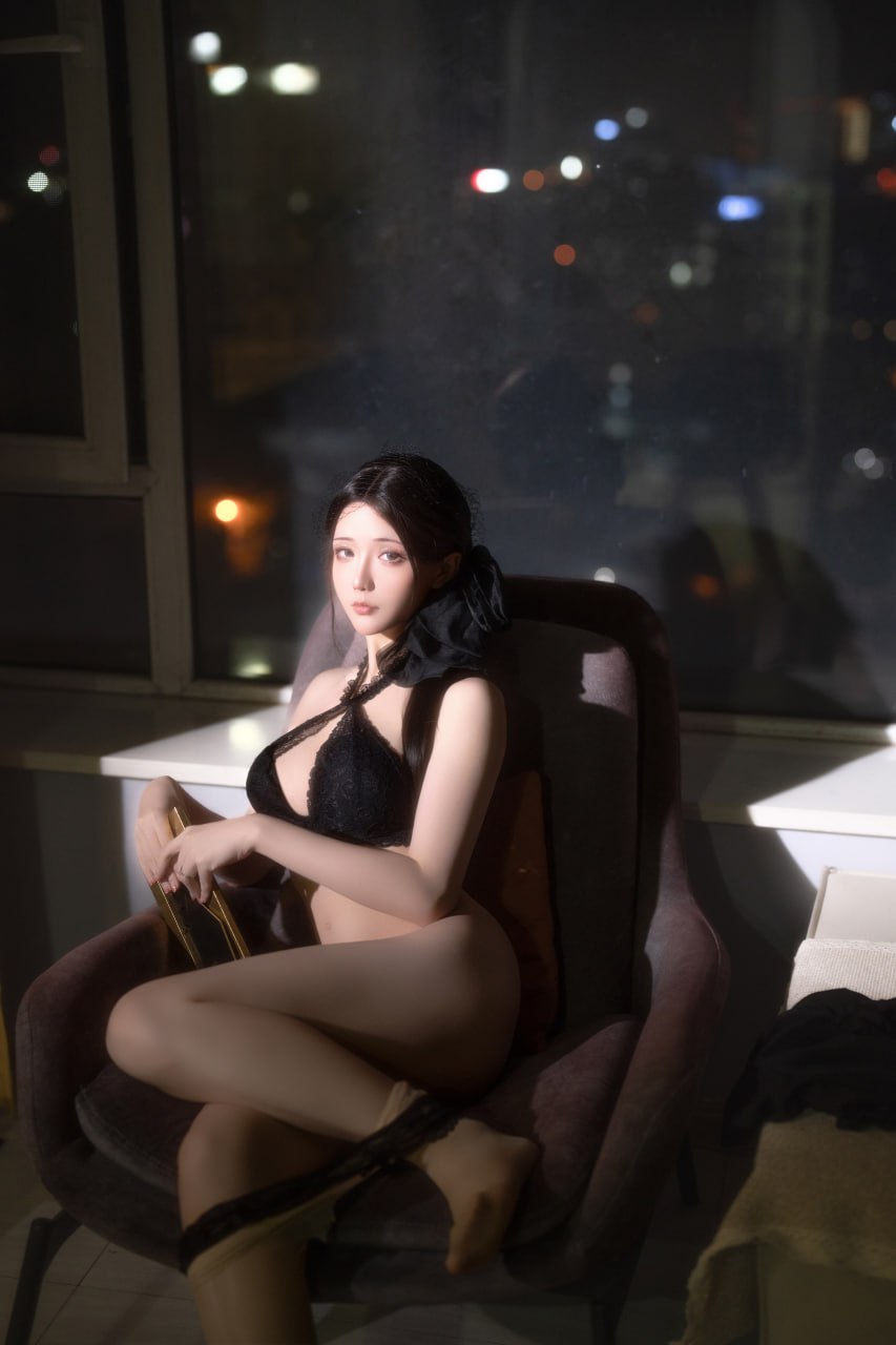 Hoshilily 2024년 8월 Plan G 미망인 아내 사진 세트