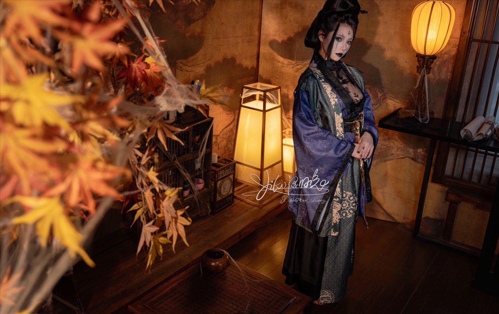 cosplay Cắn một miếng Thỏ Nương - Black Myth: Wukong Quỷ Nhện Tứ Muội 81P