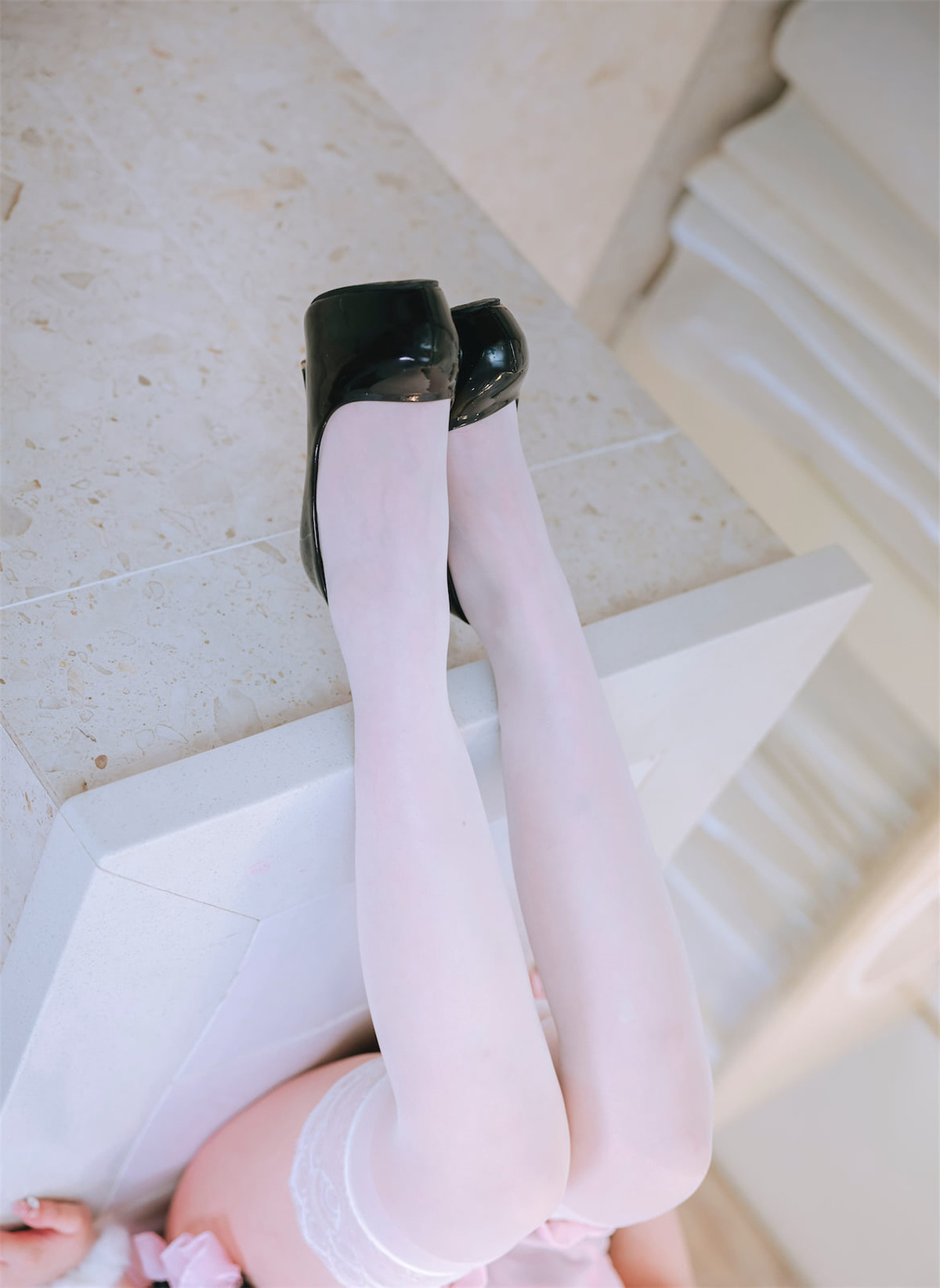Cosplay Noda Naoyuki Cat Ear Black Powder Maid