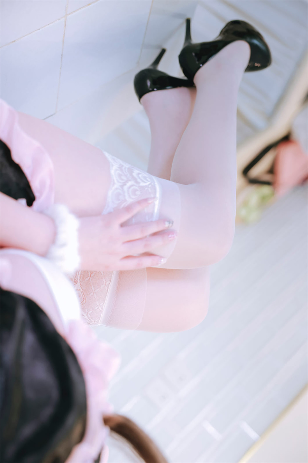 コスプレ 恩田直幸 猫耳黒粉メイド