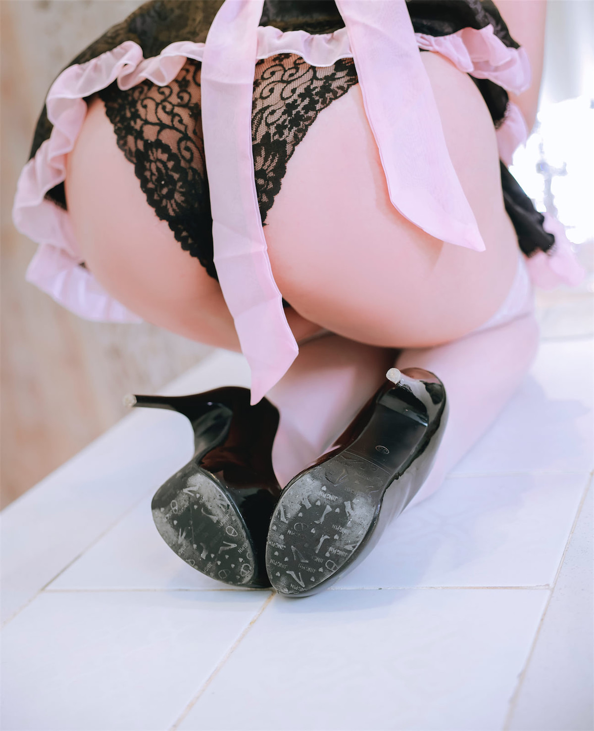 コスプレ 恩田直幸 猫耳黒粉メイド