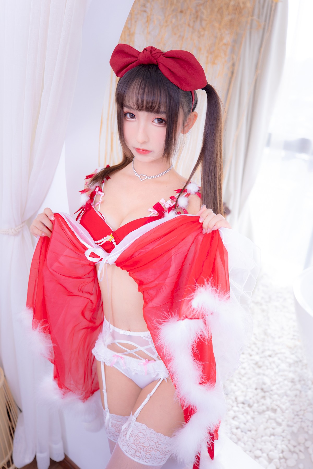 Cosplay Kagurazaka Mafuyu - Lời nguyện đến thiên thần