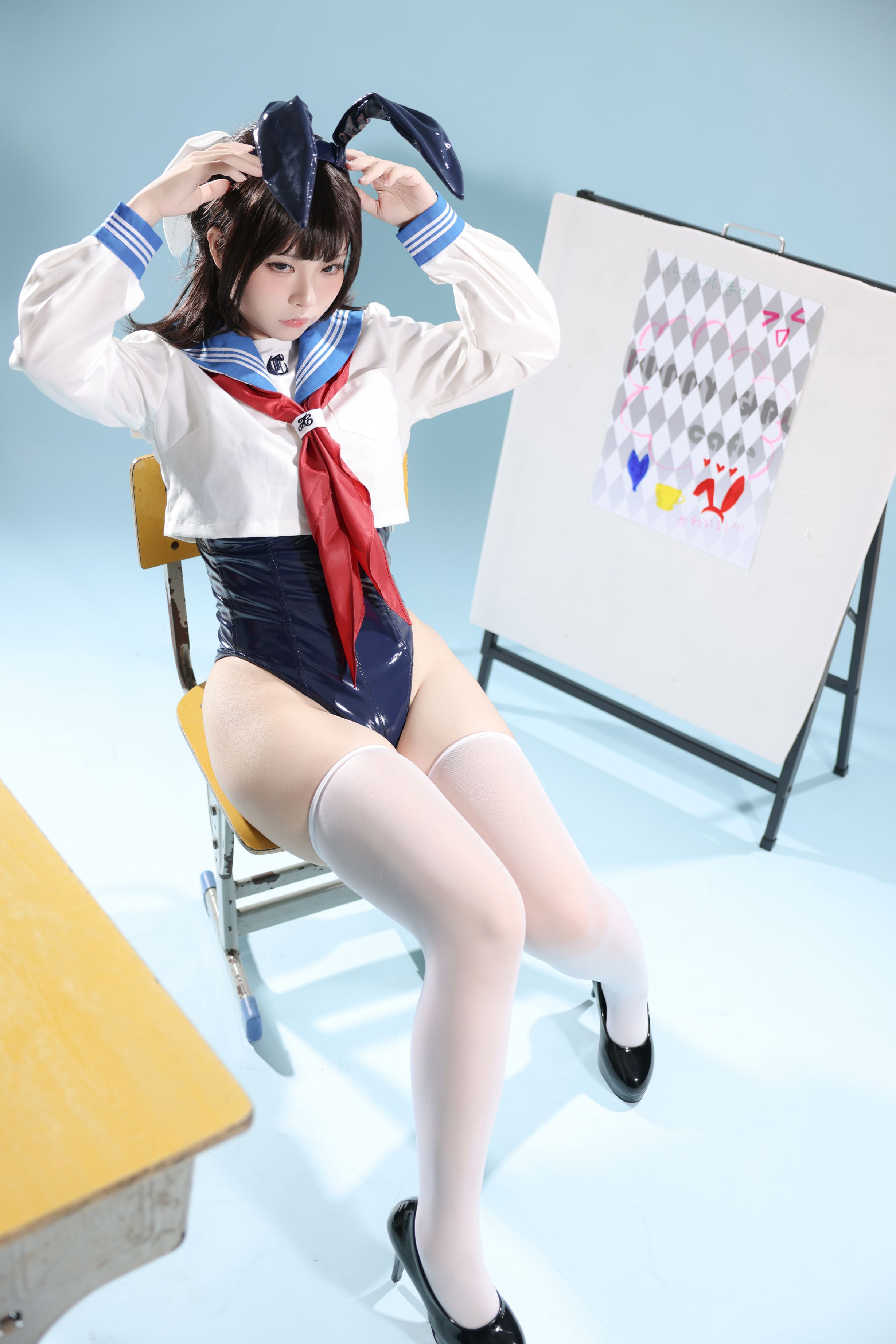 G44不會受傷 - 水手服兔女郎咖啡廳 27P