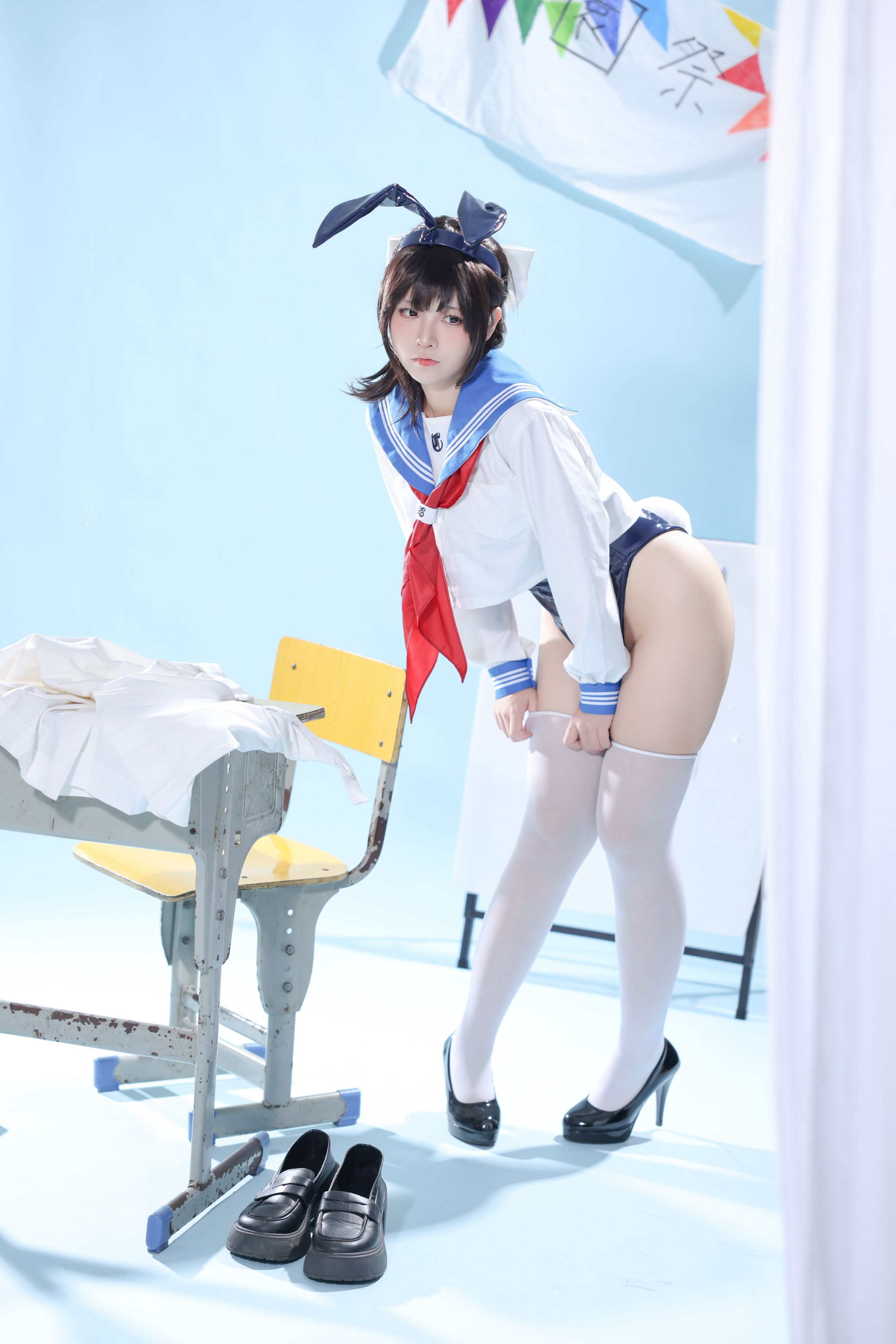 G44不會受傷 - 水手服兔女郎咖啡廳 27P