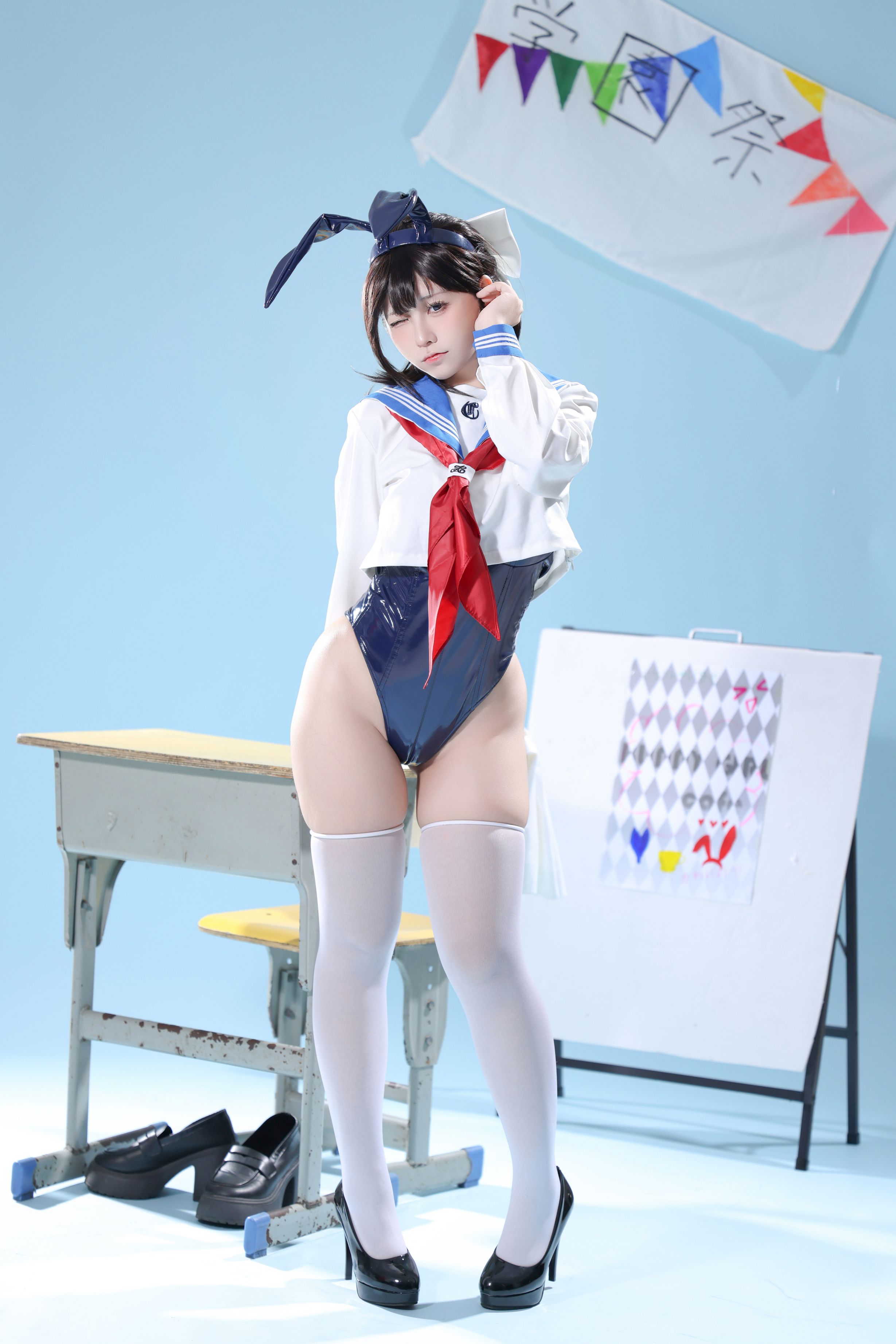 G44不會受傷 - 水手服兔女郎咖啡廳 27P