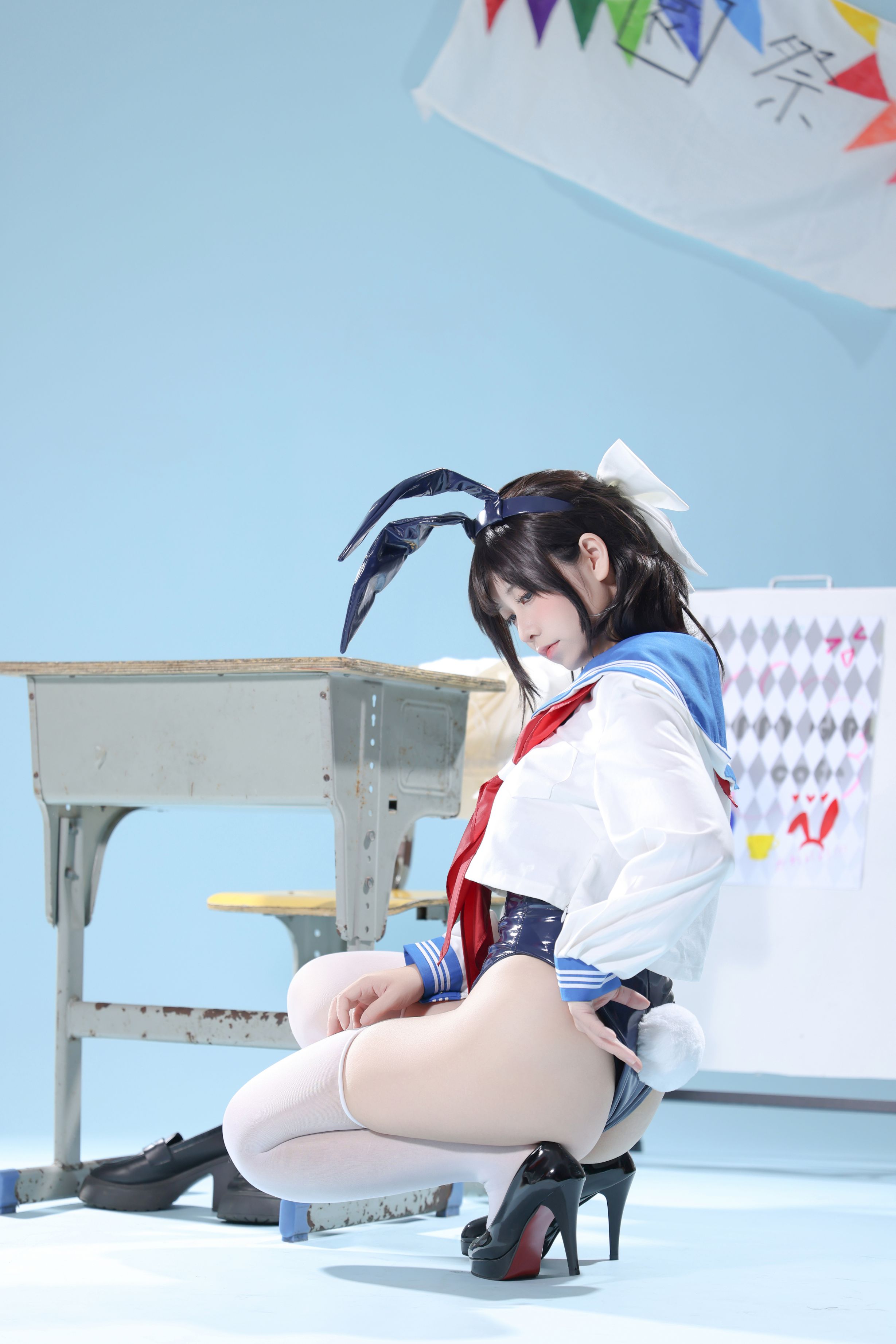 G44不會受傷 - 水手服兔女郎咖啡廳 27P