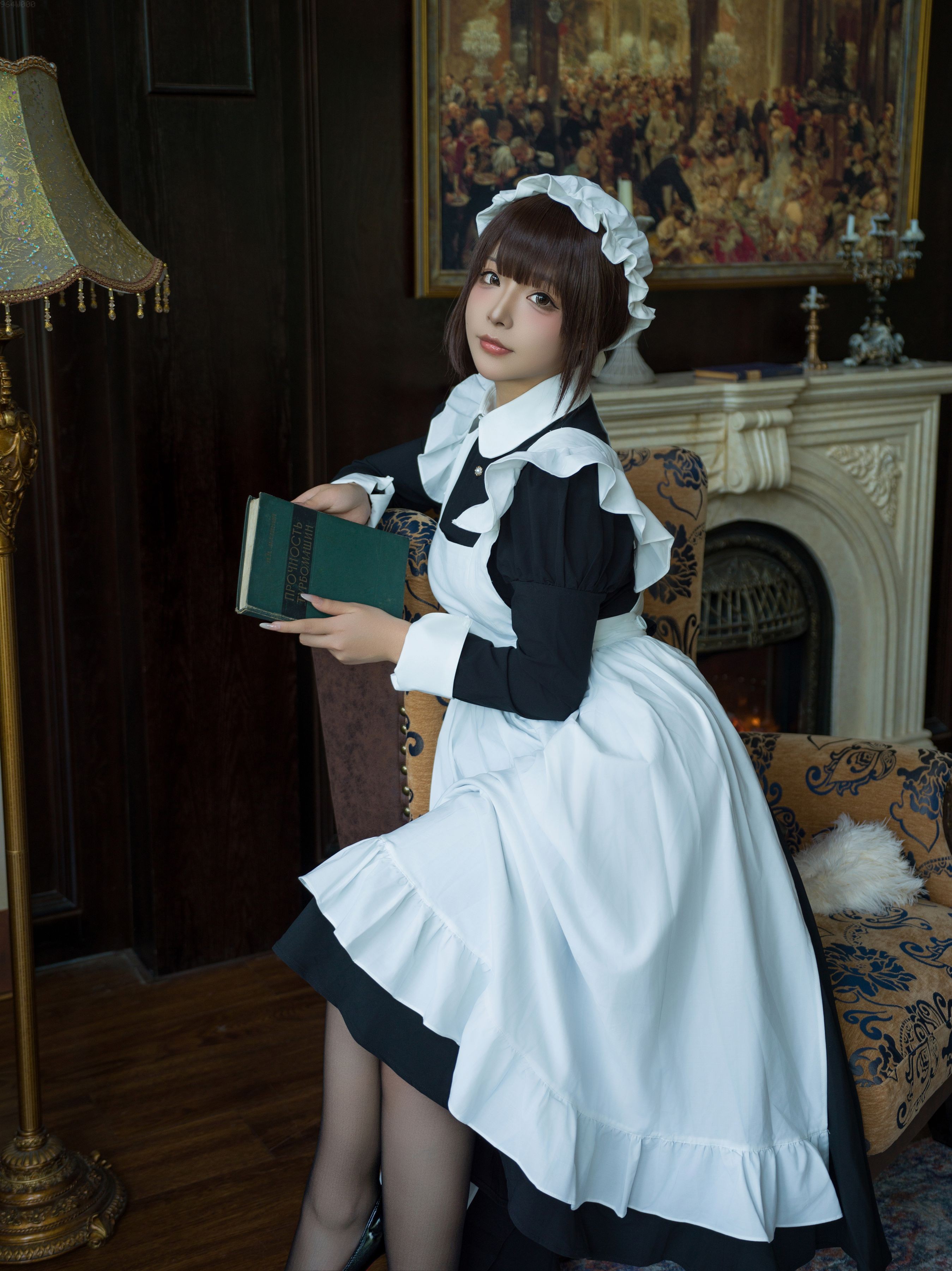 Yuuhui玉匯《女僕遊戲》147P1V Cosplay寫真