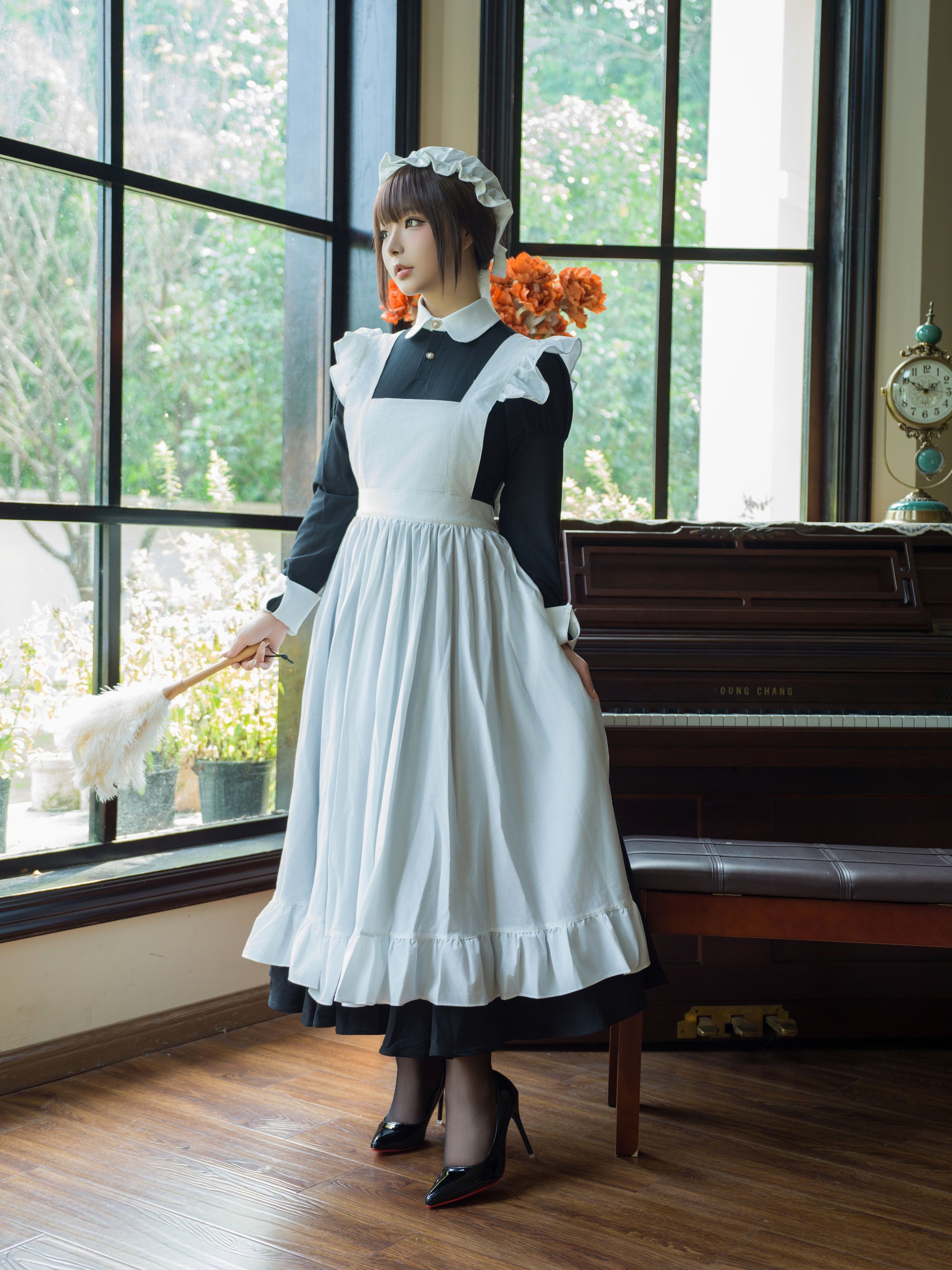 Yuuhui玉匯《女僕遊戲》147P1V Cosplay寫真