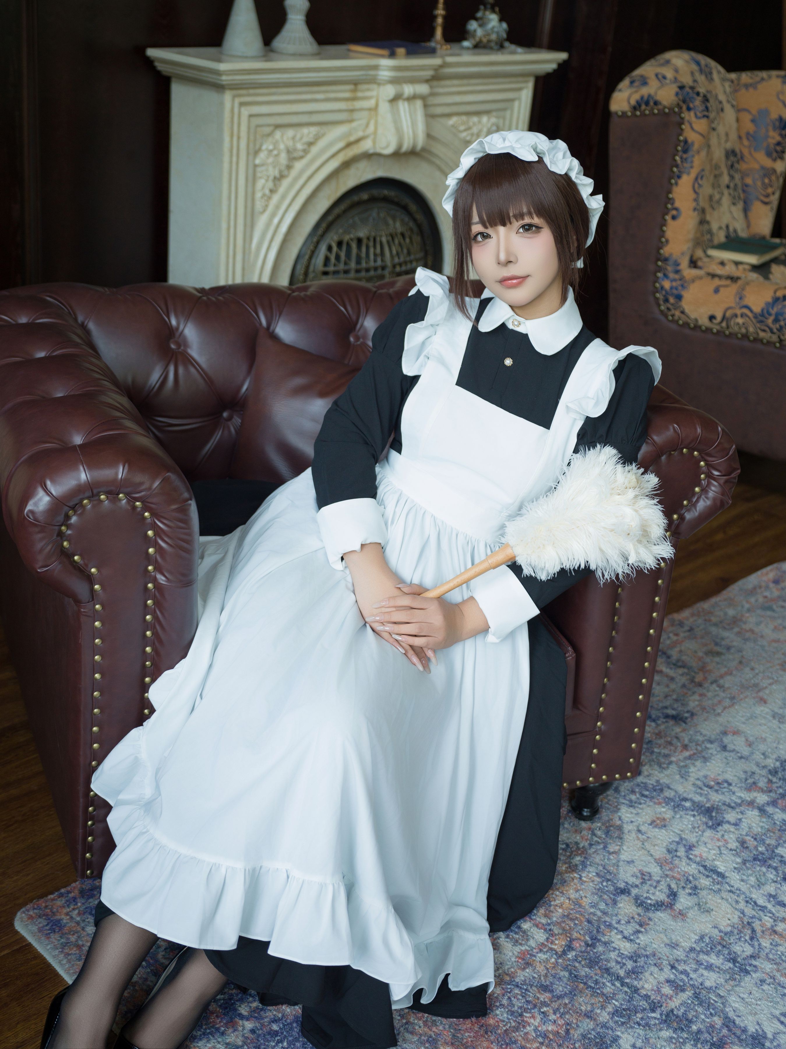 Yuuhui玉匯《女僕遊戲》147P1V Cosplay寫真