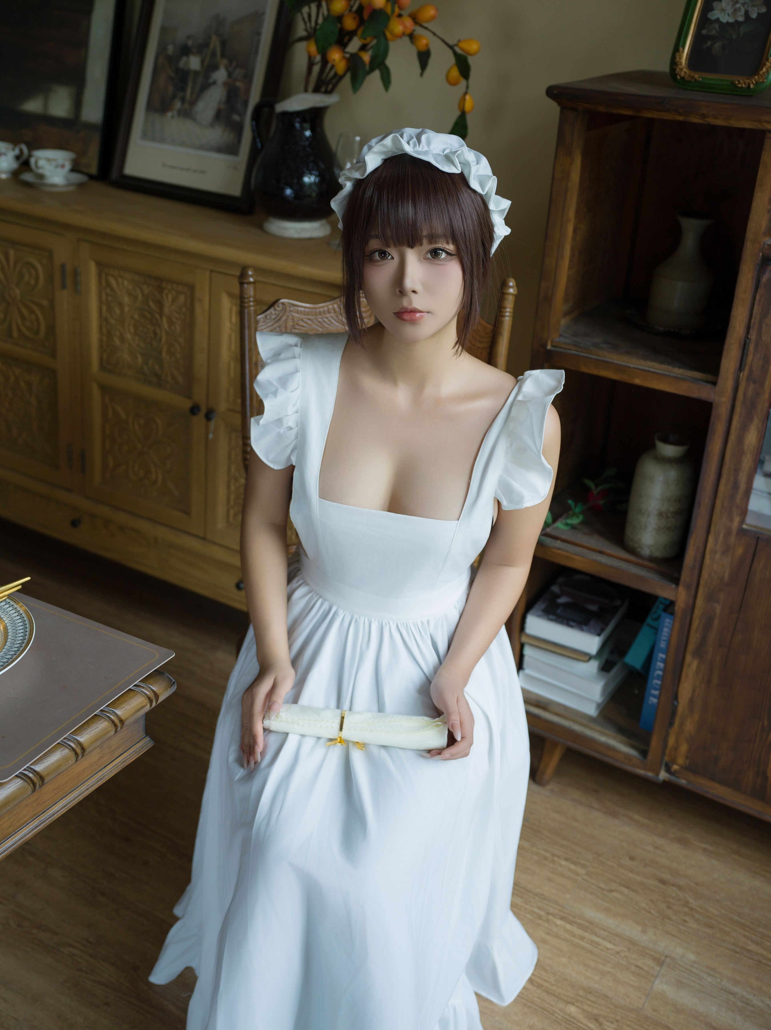 Yuuhui玉匯《女僕遊戲》147P1V Cosplay寫真