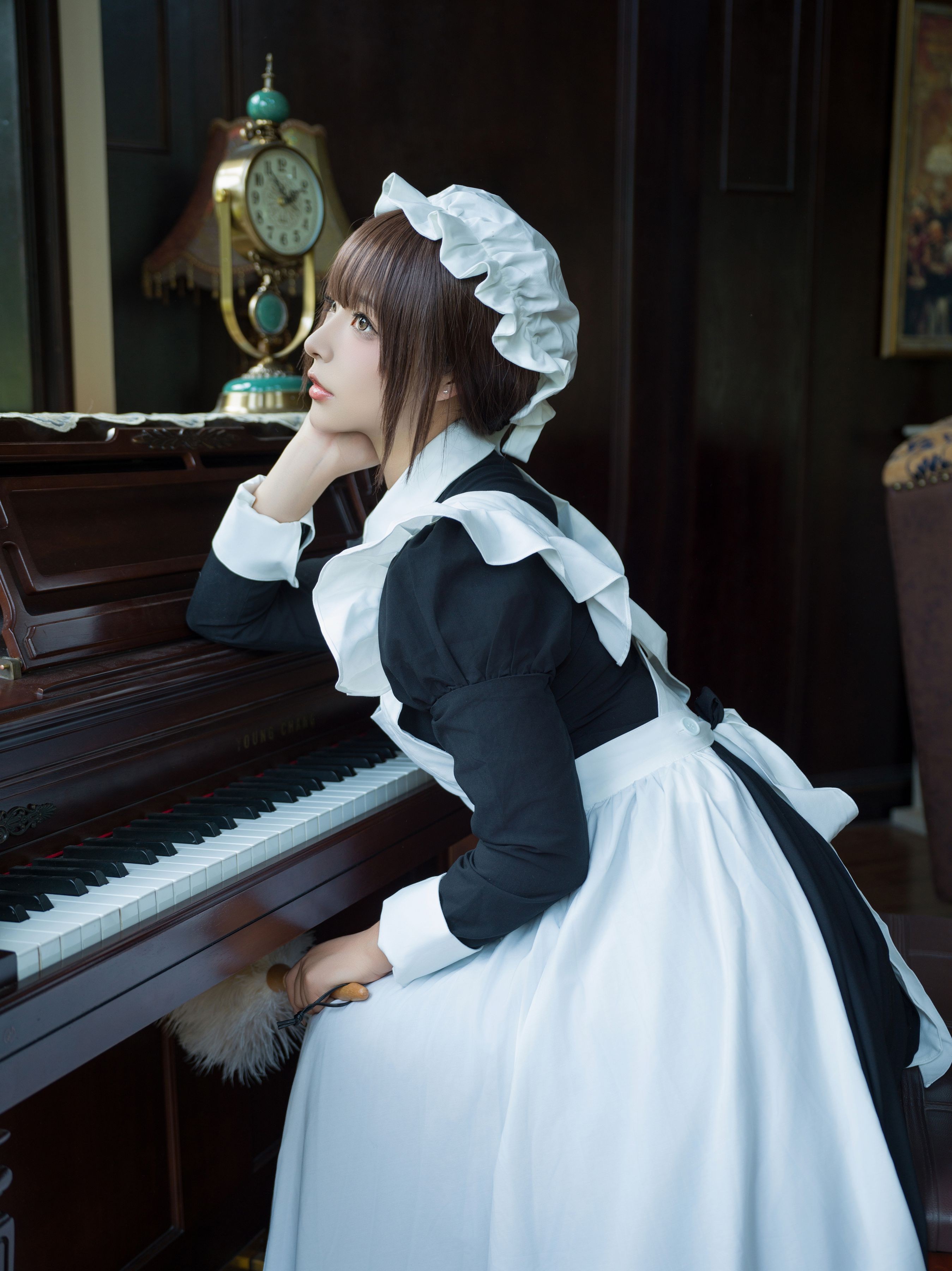 Yuuhui玉匯《女僕遊戲》147P1V Cosplay寫真