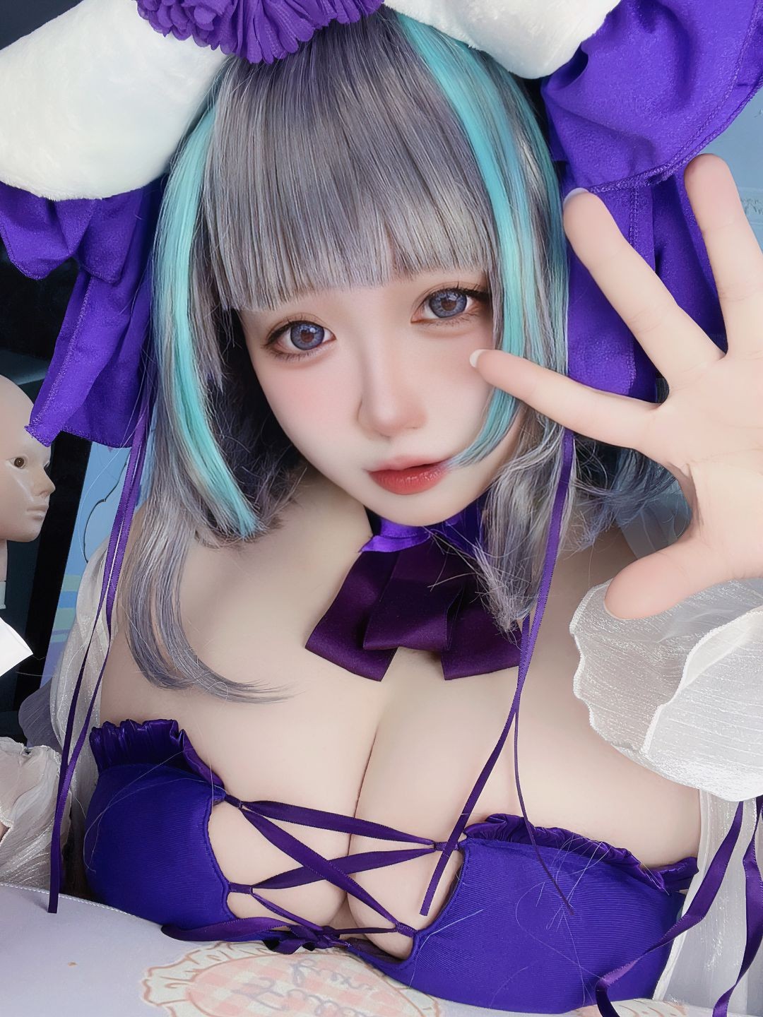 サダコミートー - アズールレーン チェシャー水着 60P1V